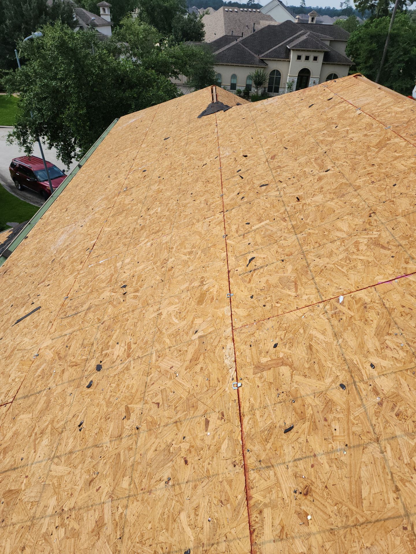 Residential Roofing Installation using Owen's Corning Duration (Lifetime) Shingles by Roof Repair Company
