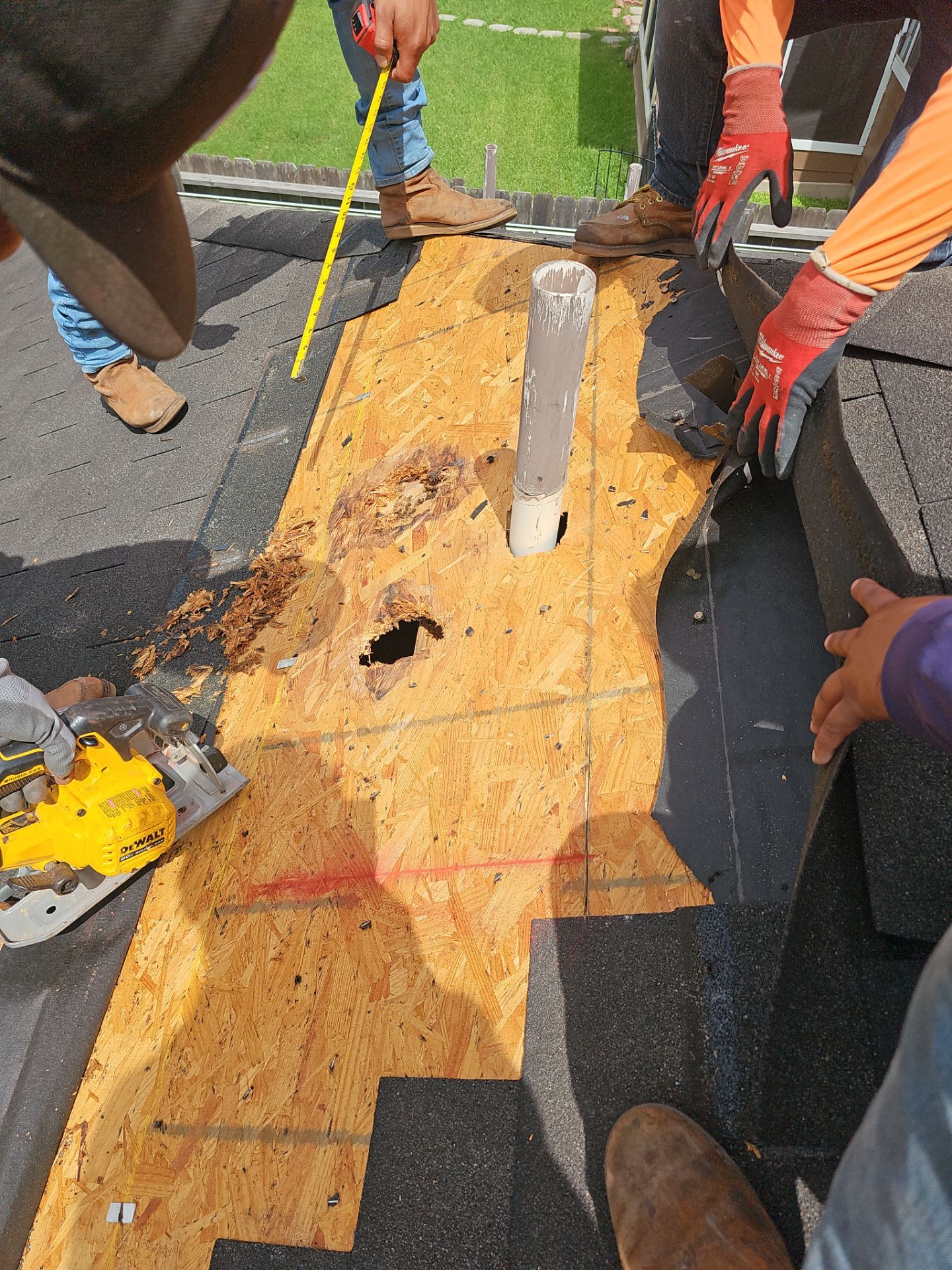 Residential Roofing Repair using Owen's Corning Duration (Lifetime) Shingles by Roof Repair Company