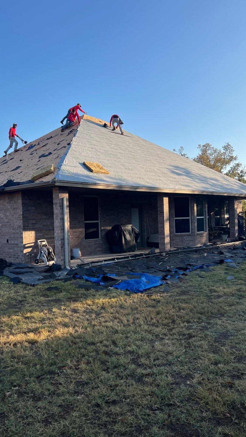 Residential Roofing Installation using GAF Natural Shadow  by A & H Roofing and Contracting