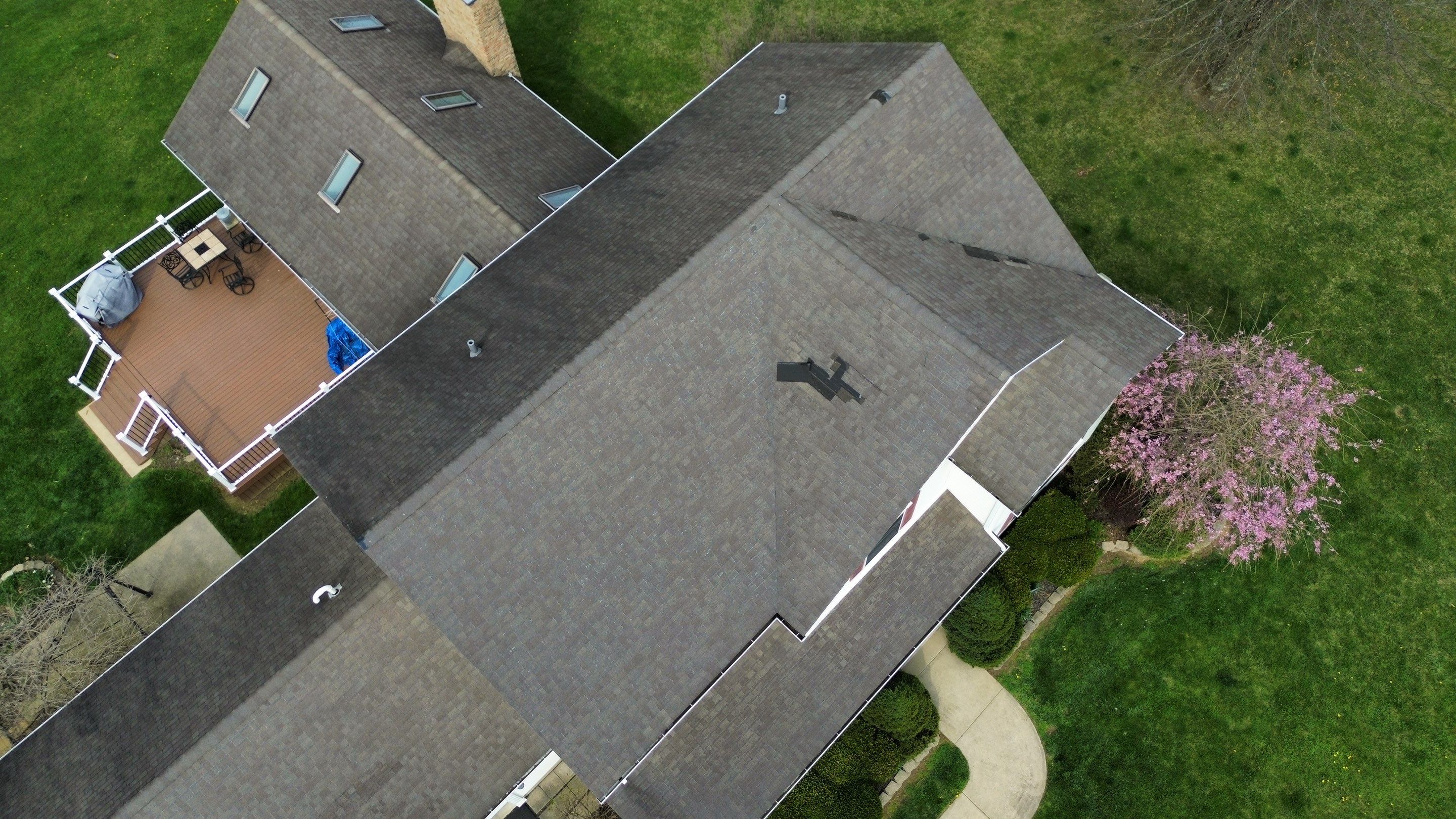 Residential Roofing Installation using Duration Series Shingles - Driftwood by RoofX 