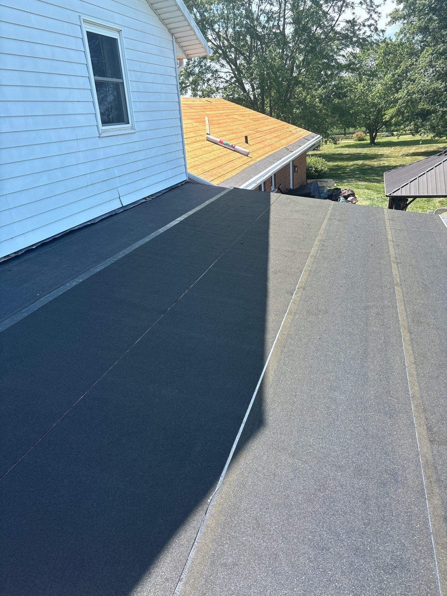 Residential Roofing Installation using Timberline UHDZ Shingles - Pewter Gray by RoofX 