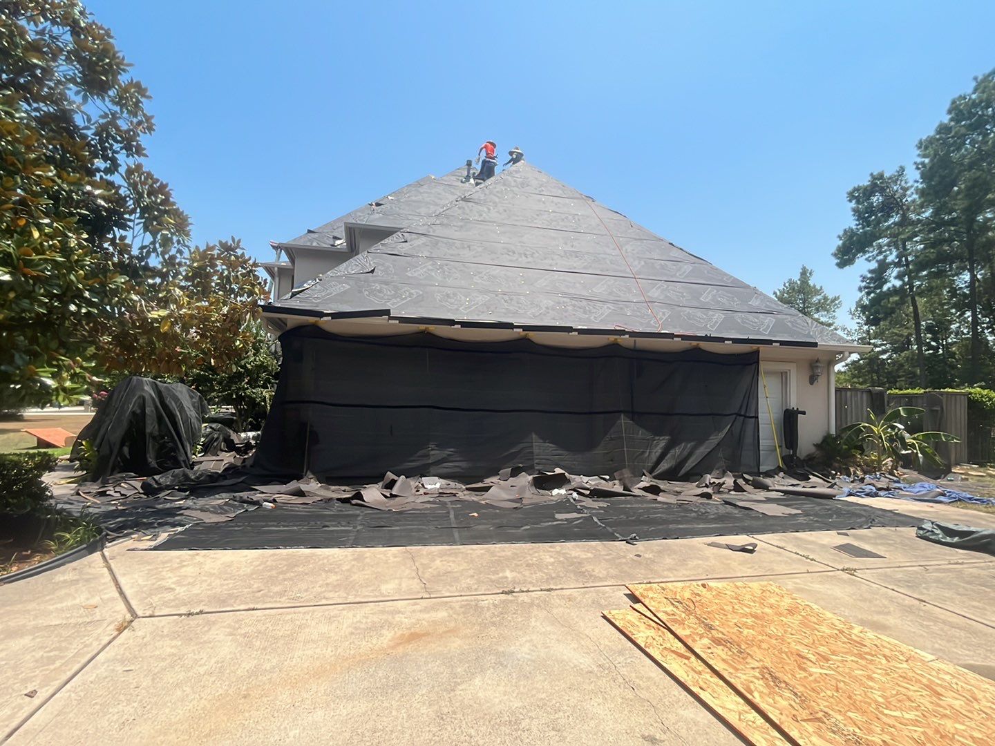 Residential Roofing Installation using Owen's Corning by Roof Concepts Construction