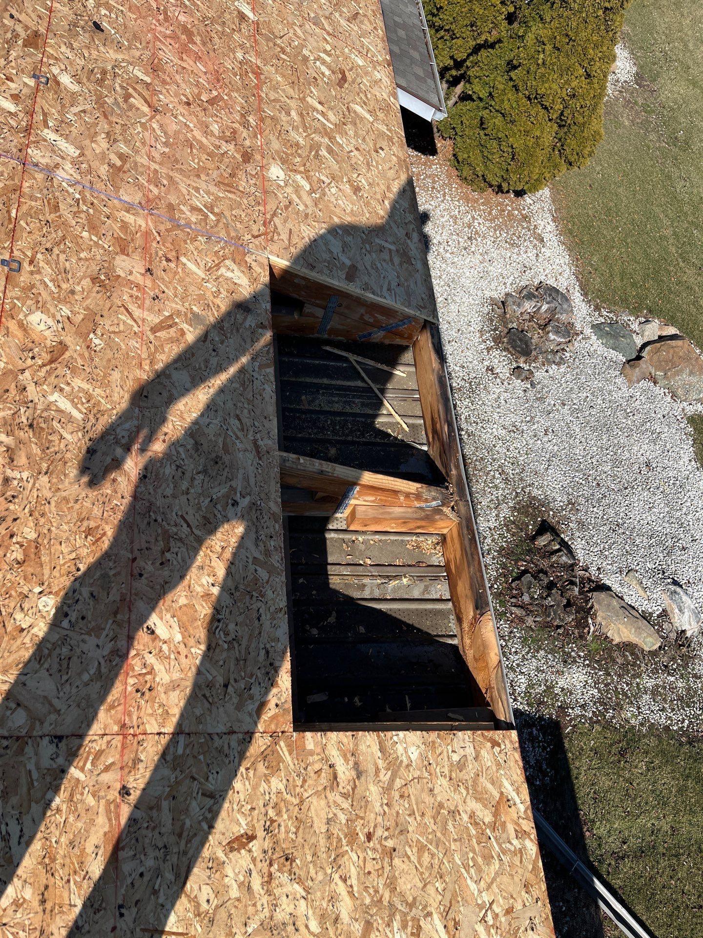Residential Roofing Installation using GAF Timberline HDZ Weathered Wood by Nitro Roofing and Construction