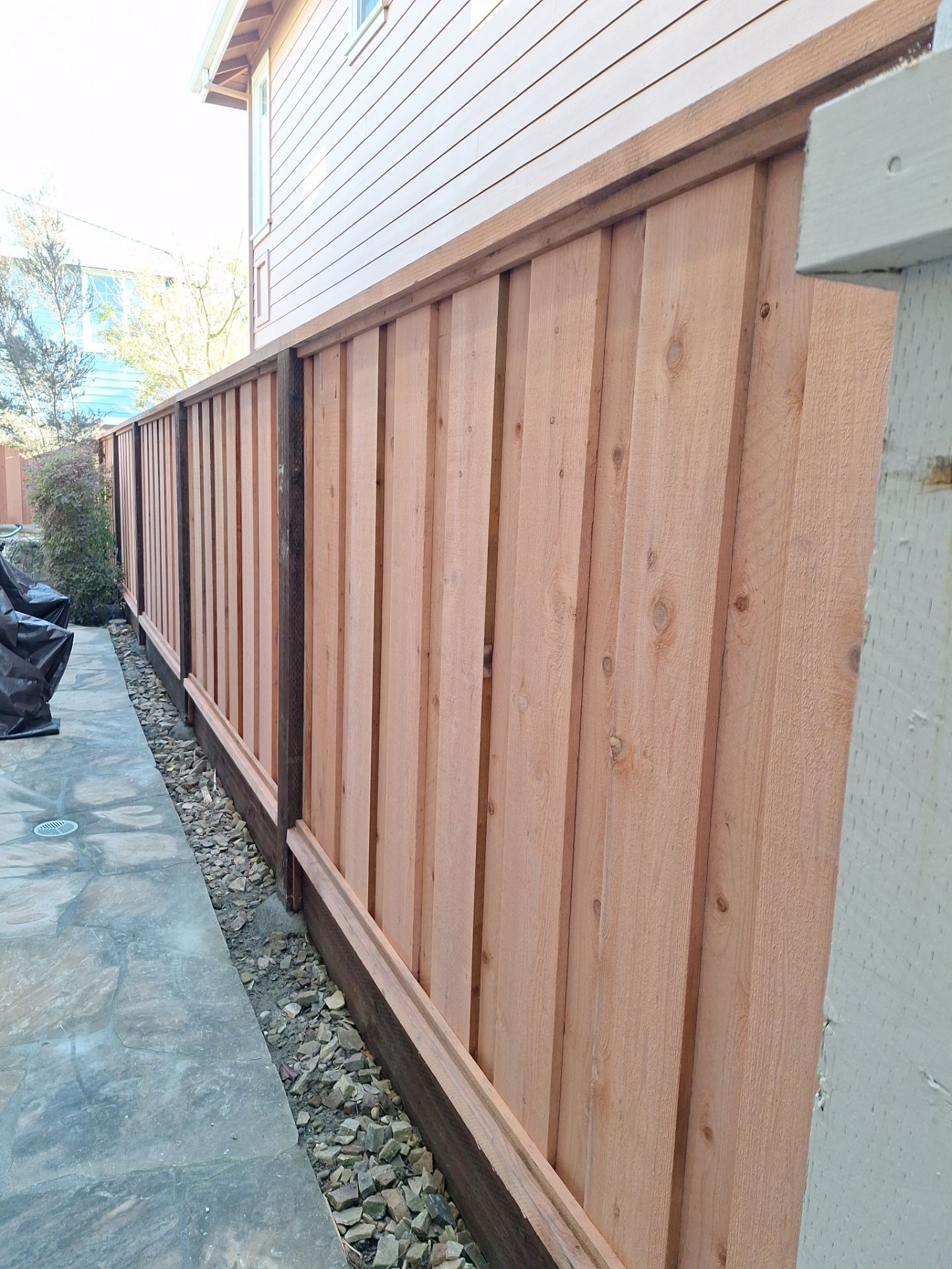 Board on Board Fence by Fremont Fence Inc