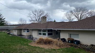 Roofing Installation using CertainTeed Landmark - Burnt Sienna