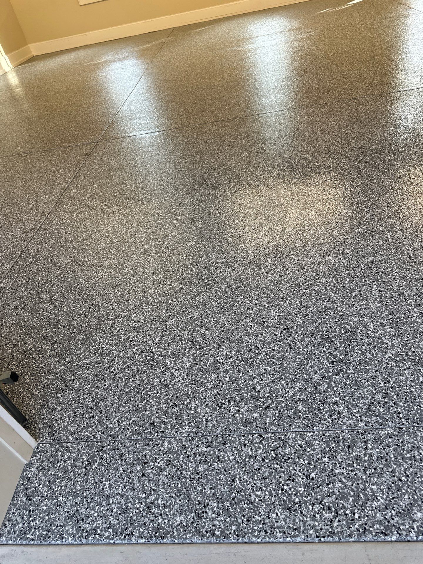 Garage Floor Coating using Wombat by My Garage Floor Guys