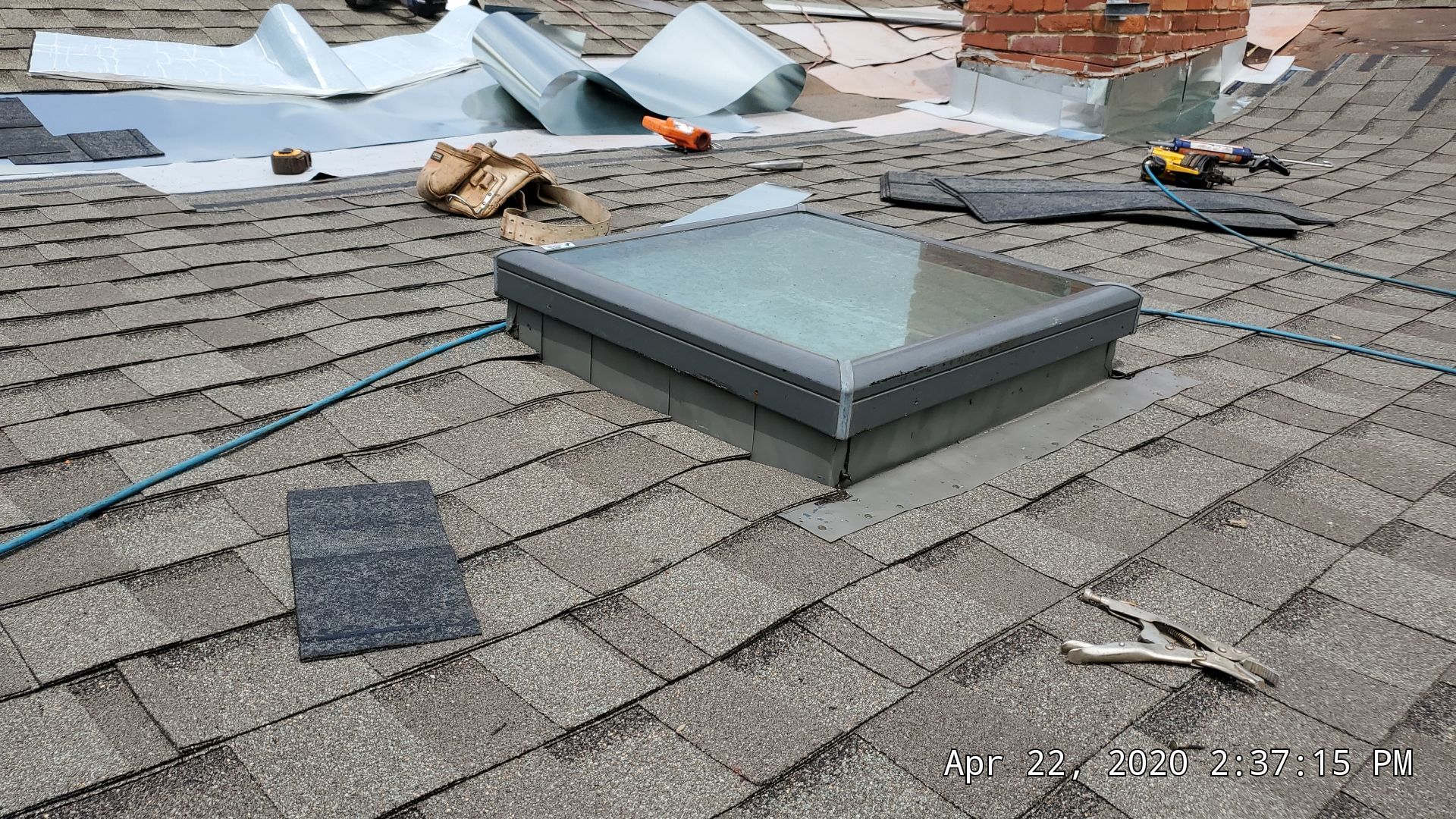 Residential Roofing Installation using Roofing Shingles by Harvey Roofing & Construction