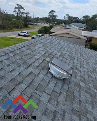 Solar Exhaust Fan Install