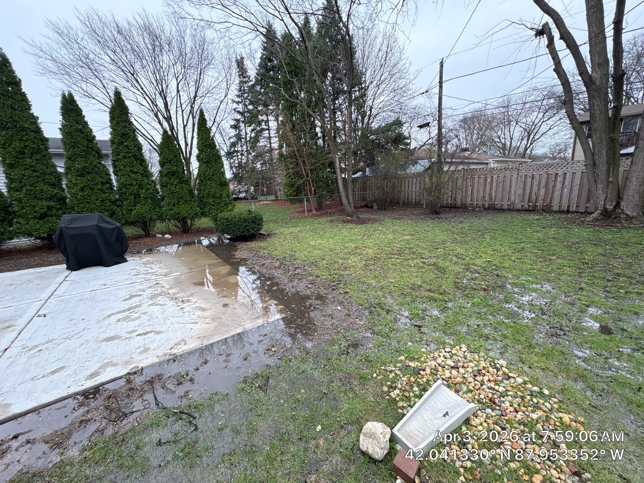 French drain and Sump pump reroute to flo well by A&N