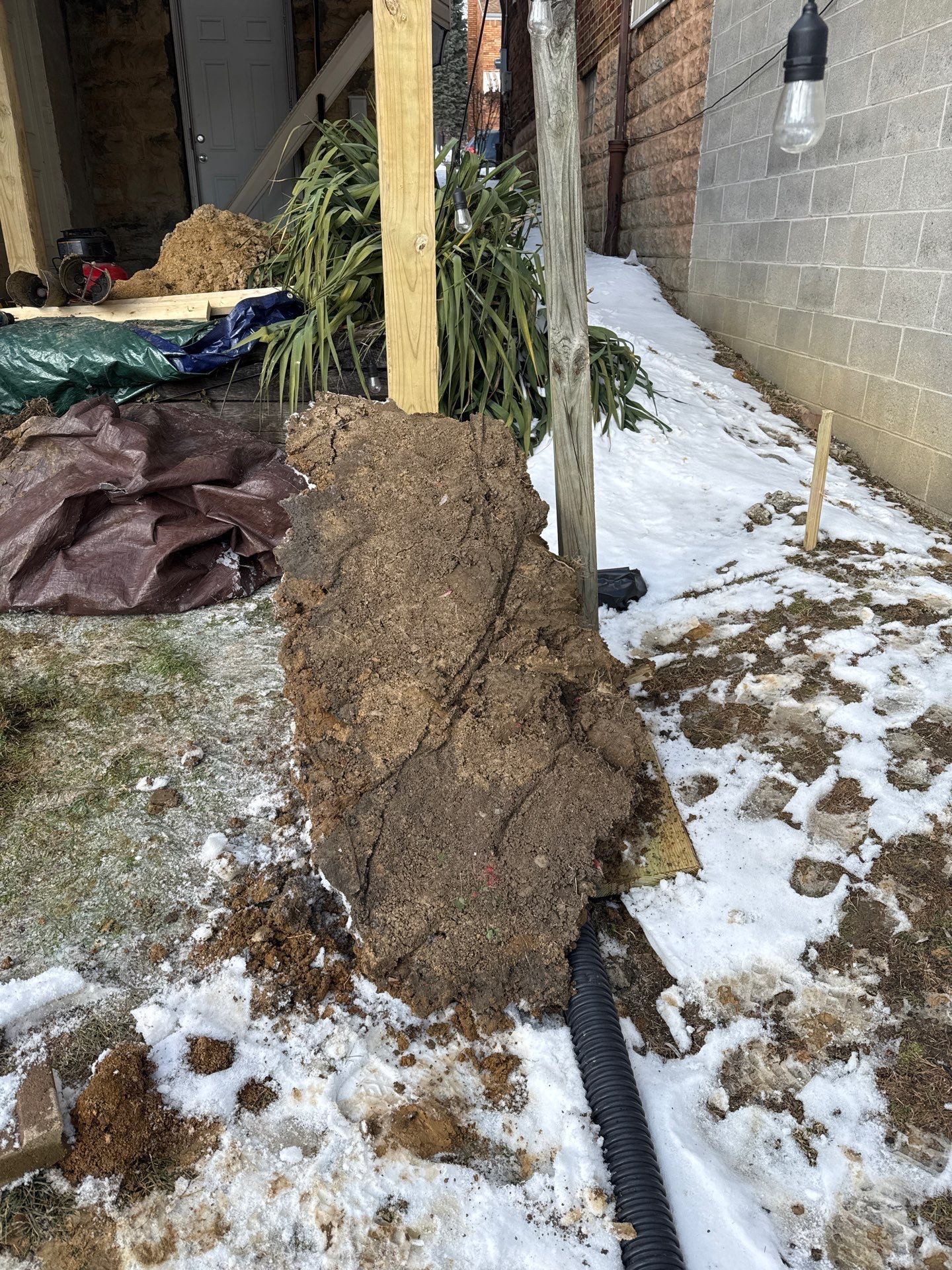 Deck and door by Cousins Roofing Siding & Decks