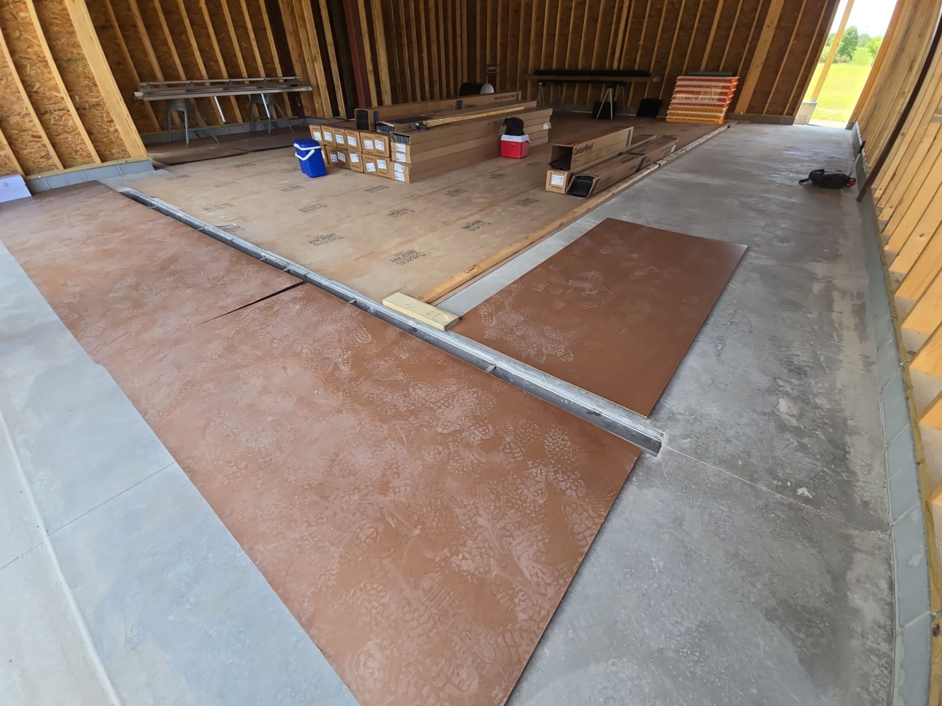 Large Garage in Smoke - Poland, OH by Alexander Concrete Coatings