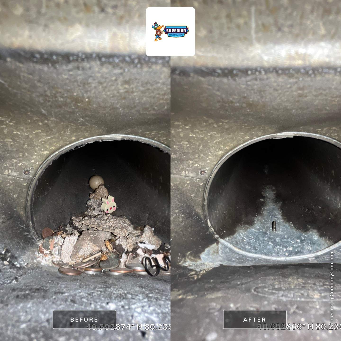 Air Duct Cleaning With a Vacuum Truck in Freedom, PA by Superior Air Duct Cleaning