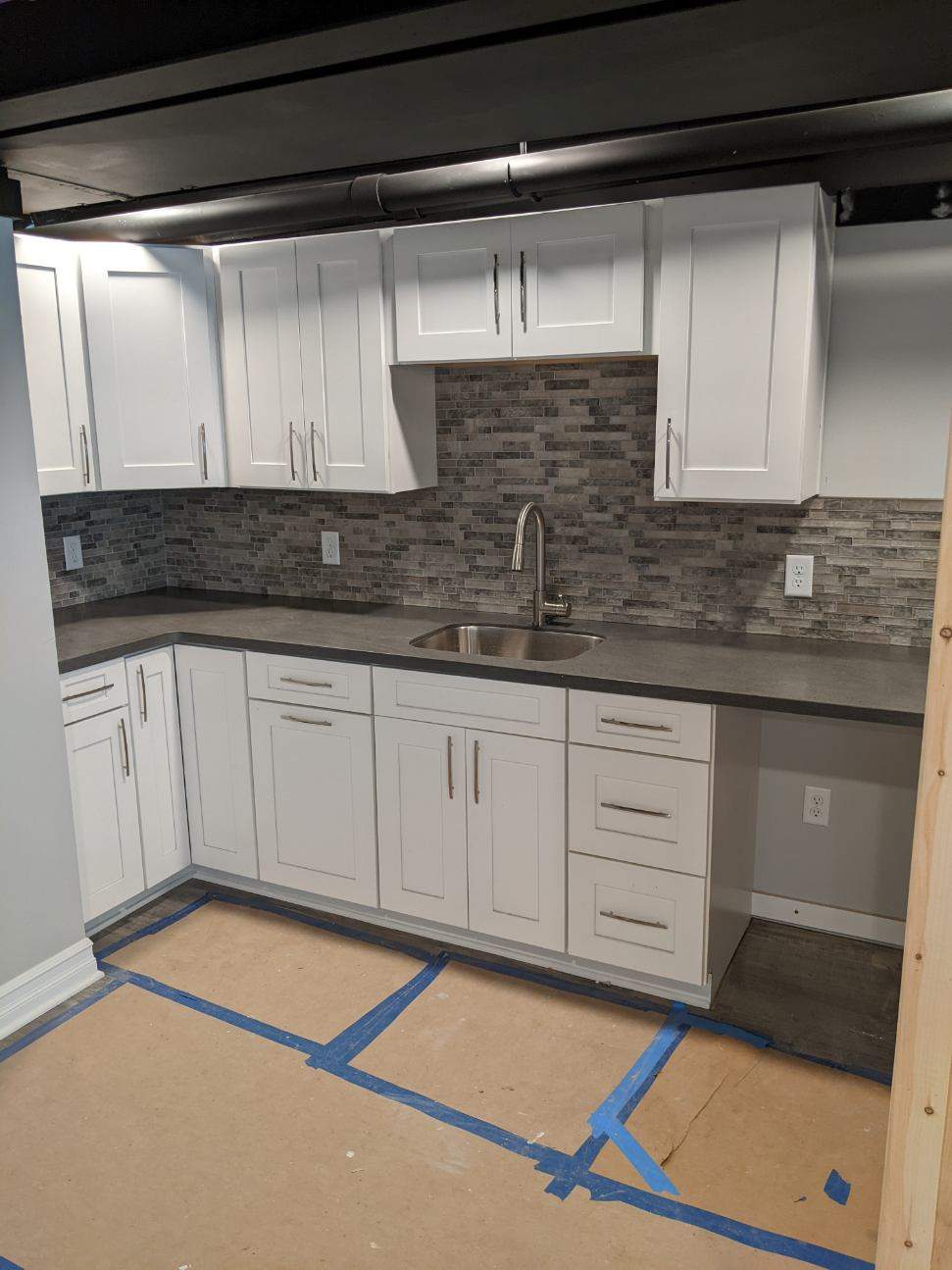 Basement Remodel by Ivy Lea Construction