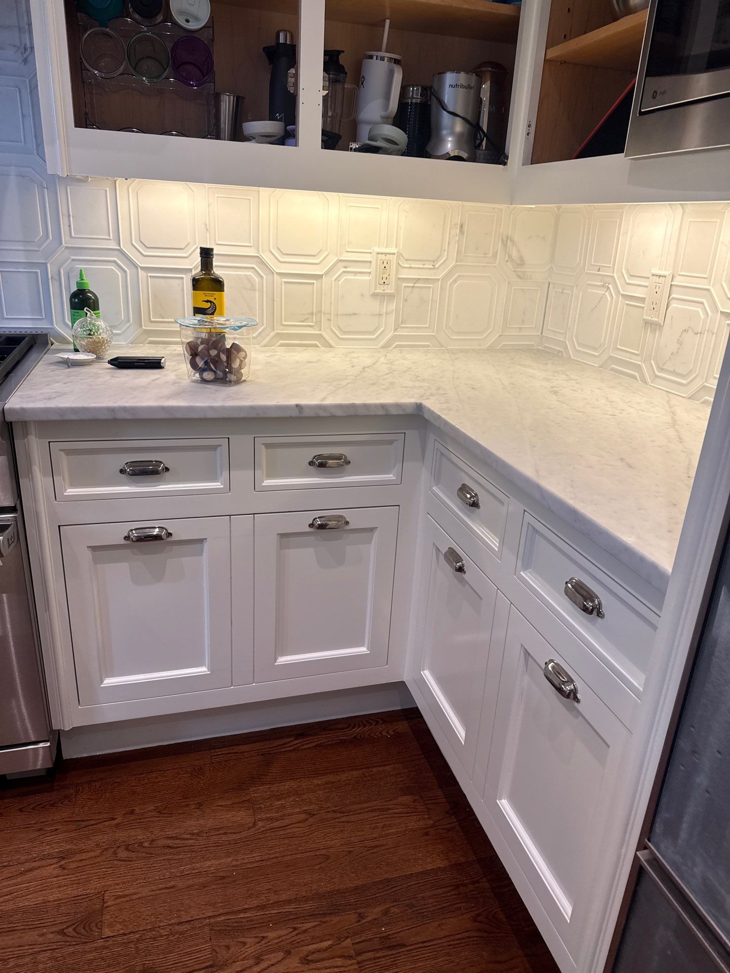 Water Damage Repairs in Luxury Kitchen and Primary Bathroom by Fox Hill Luxury Real Estate Services