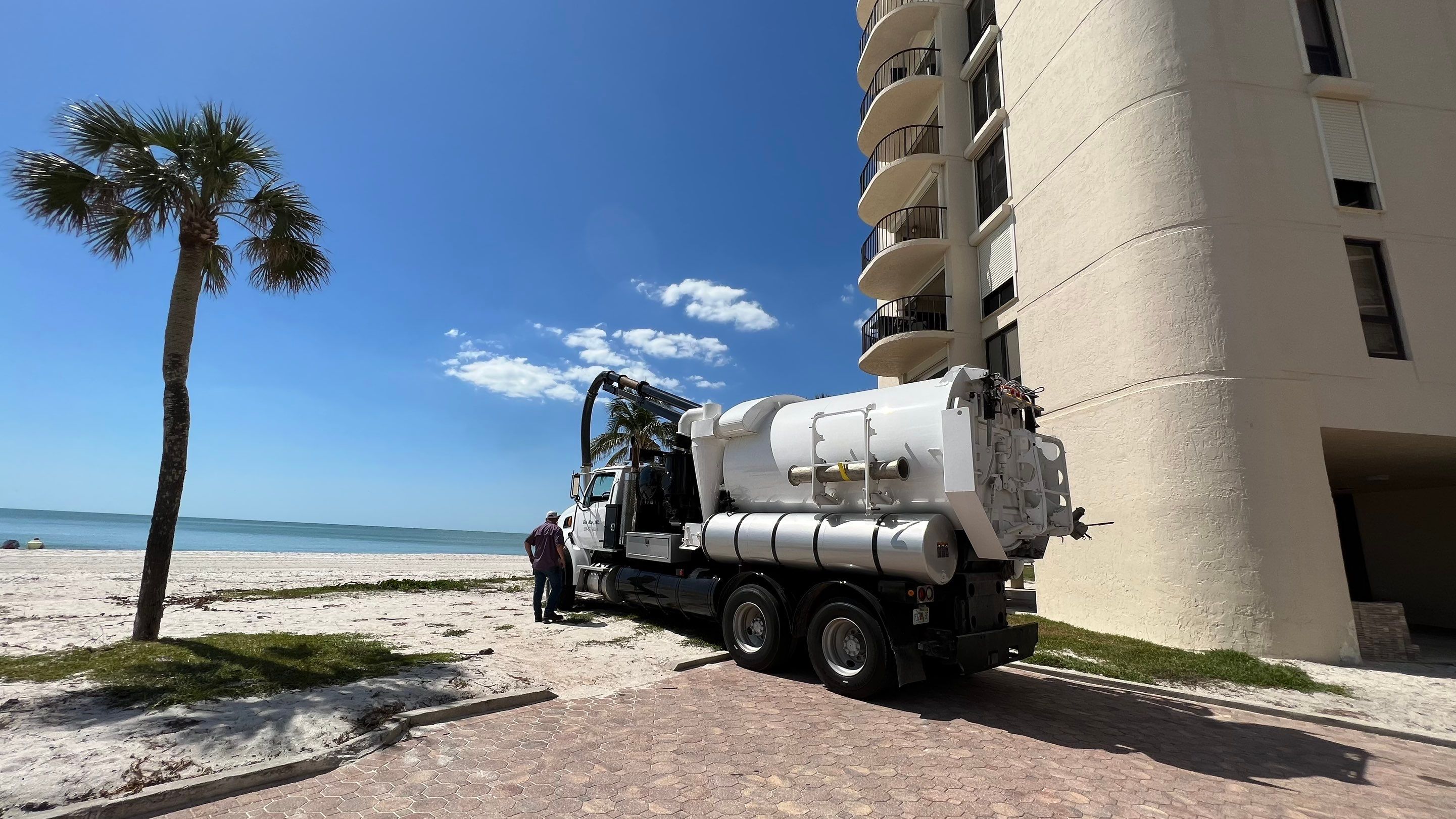 Condo Storm Water System Maintenance by APS Power & Water