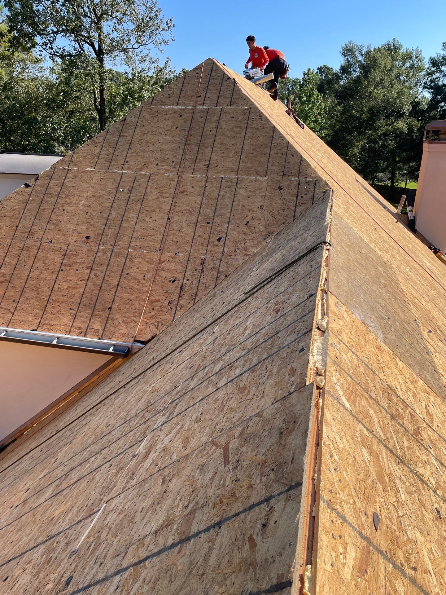 Residential Roofing Installation using Owen's Corning Duration (Lifetime) Shingles by Roof Repair Company