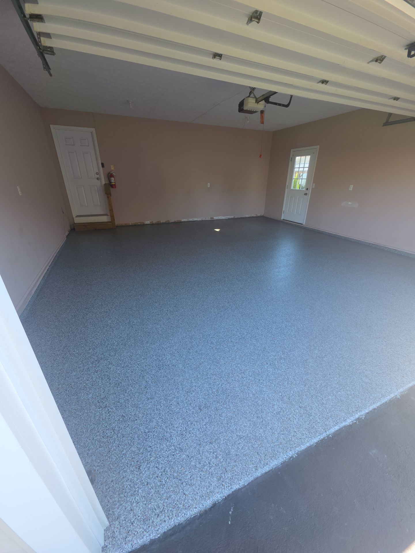 Earth Effects Stardust Garage Coating by NG Masonry & Construction LLC