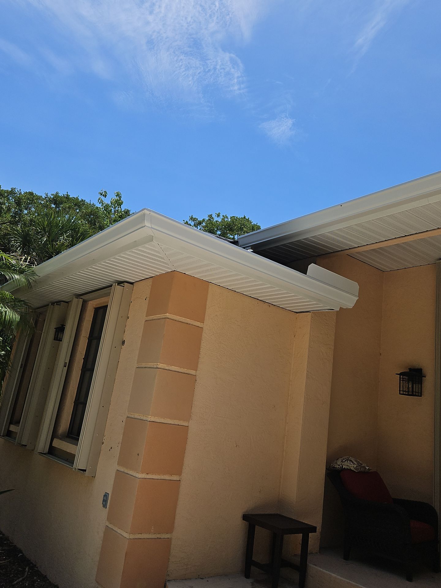 Gutter & Soffit Project in Englewood, FL by Gutter Professors