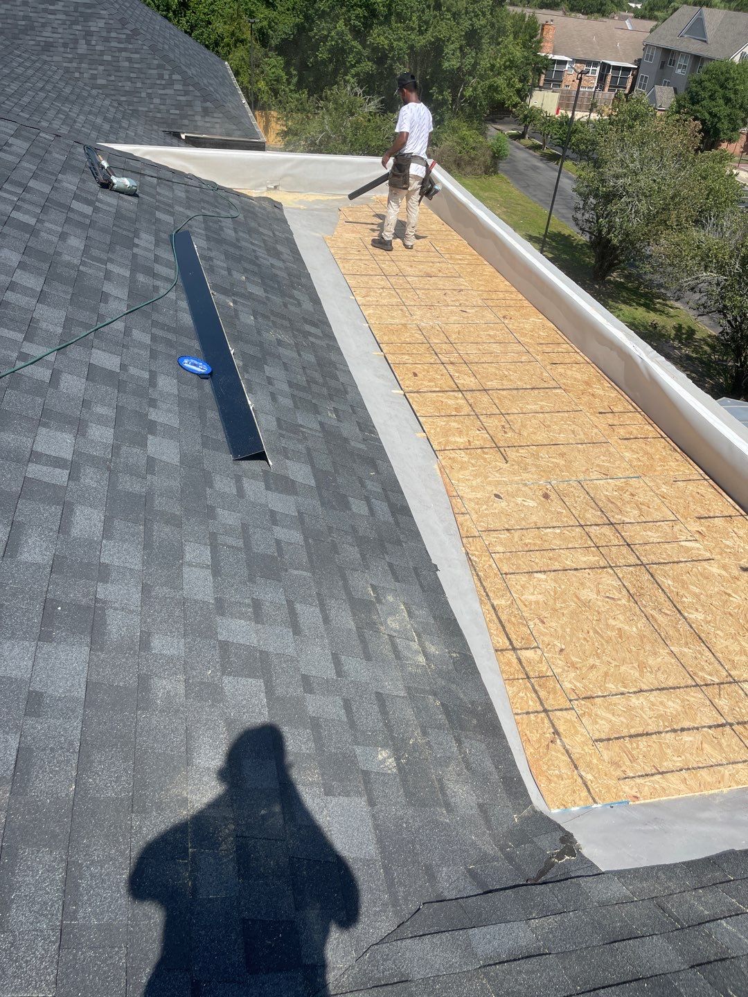 Commercial Roofing Installation using Roof Replacement by American Roofing & Construction LLC