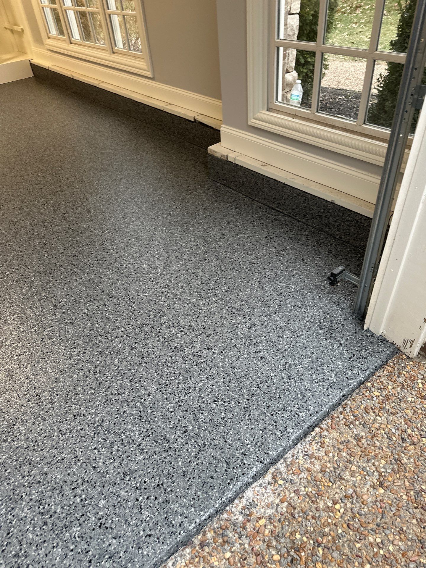 Garage Floor Coating using Nightfall by My Garage Floor Guys