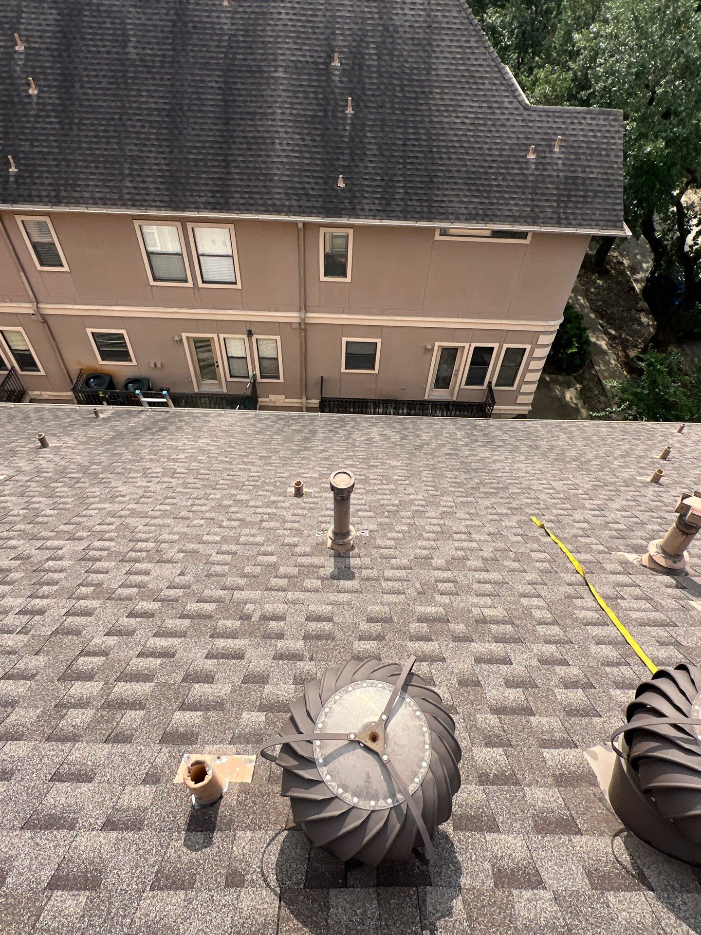 Hail Damage using Owen's Corning Duration (Lifetime) Shingles by Roof Repair Company