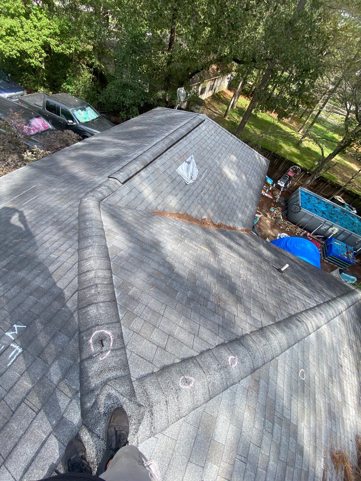 Residential Roofing Installation using Owen's Corning Duration (Lifetime) Shingles by Roof Repair Company