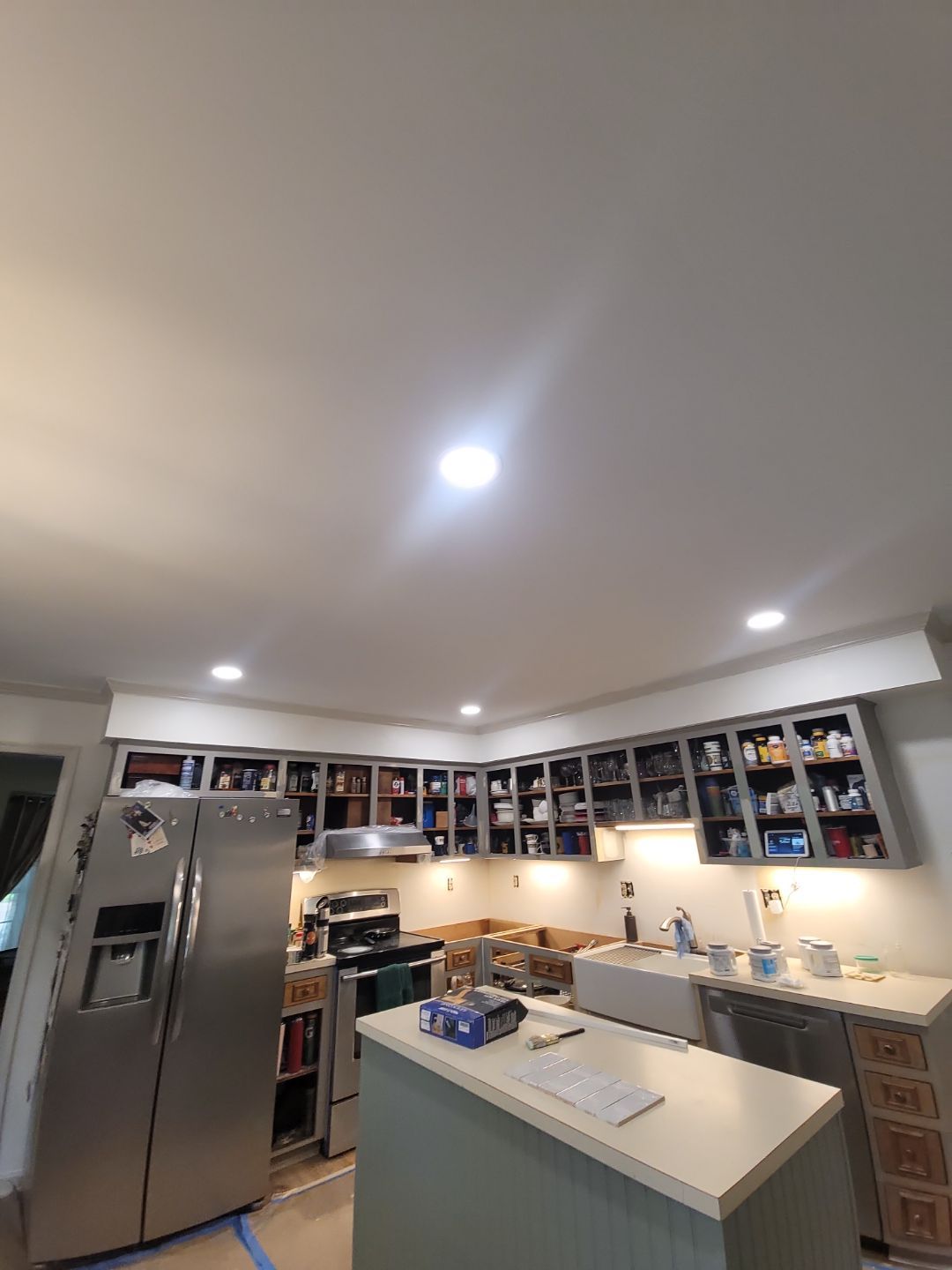 A Pathway to Personality – A Two-Tone Kitchen Transformation in Apex by Elite Remodeling and Design LLC