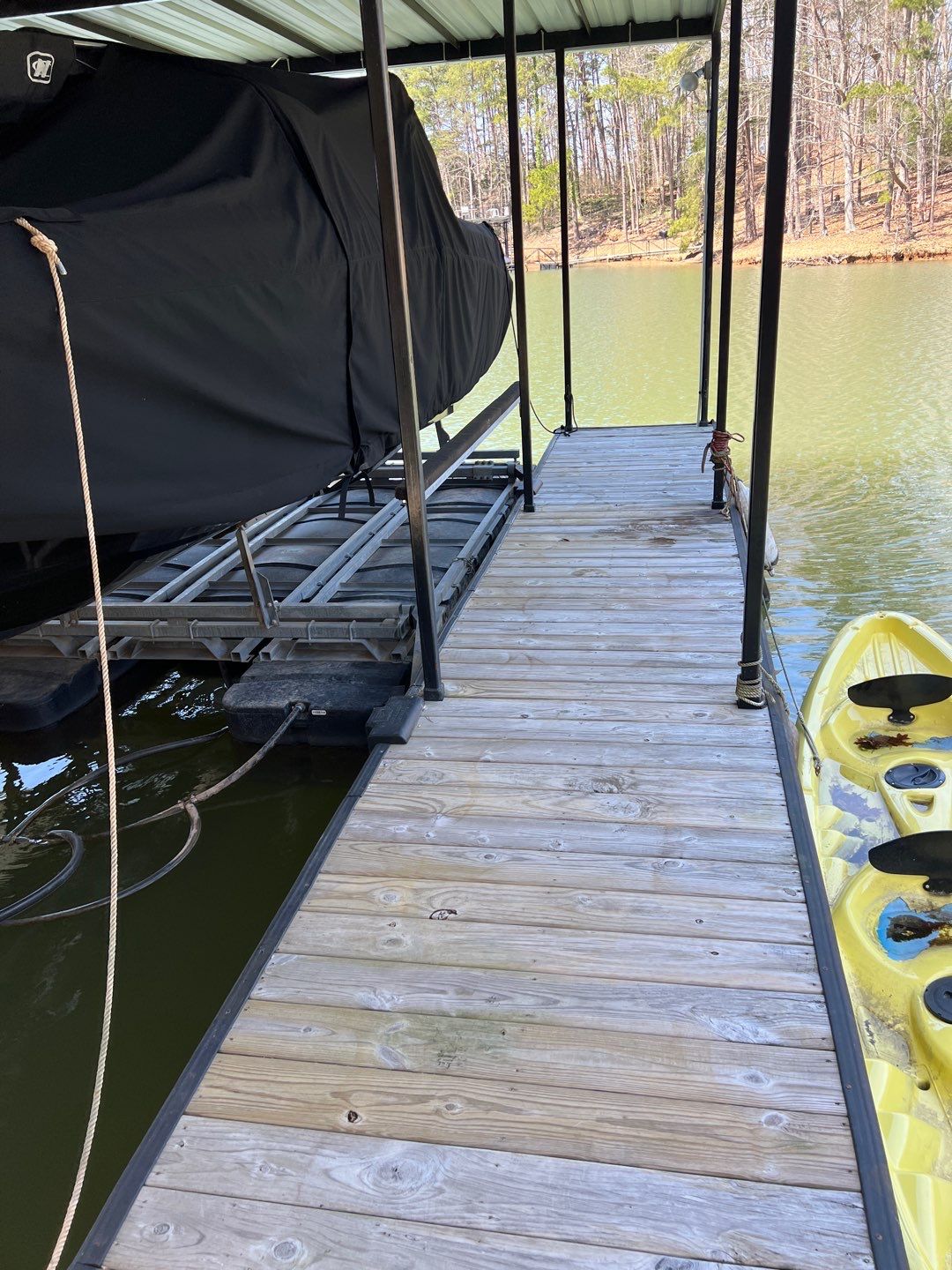 Dock using Wood Sealant by DuraSeal