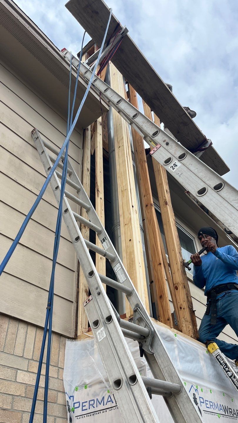 Chimney looks good but its BAD! by Bayfront Roofing and Construction