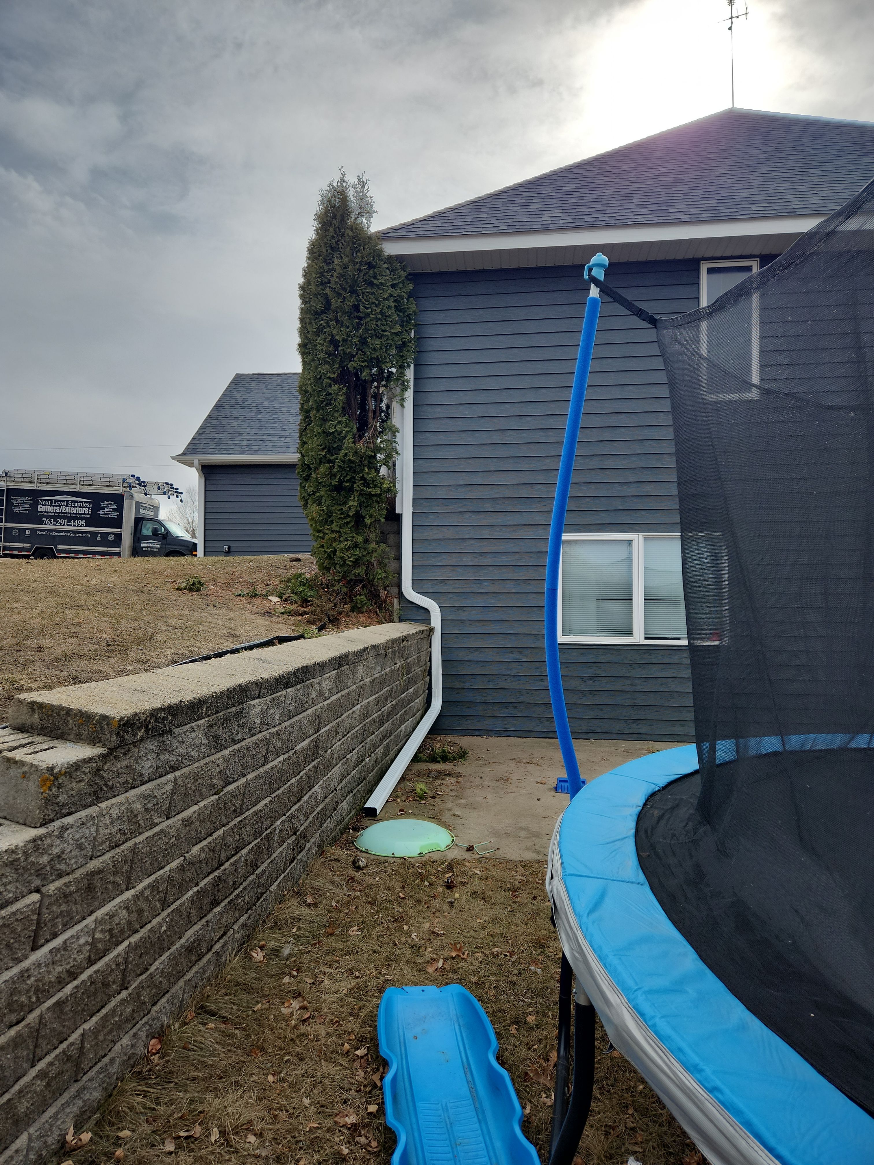 5" Gutters in Avon by Next Level Seamless Gutters / Exteriors Inc.