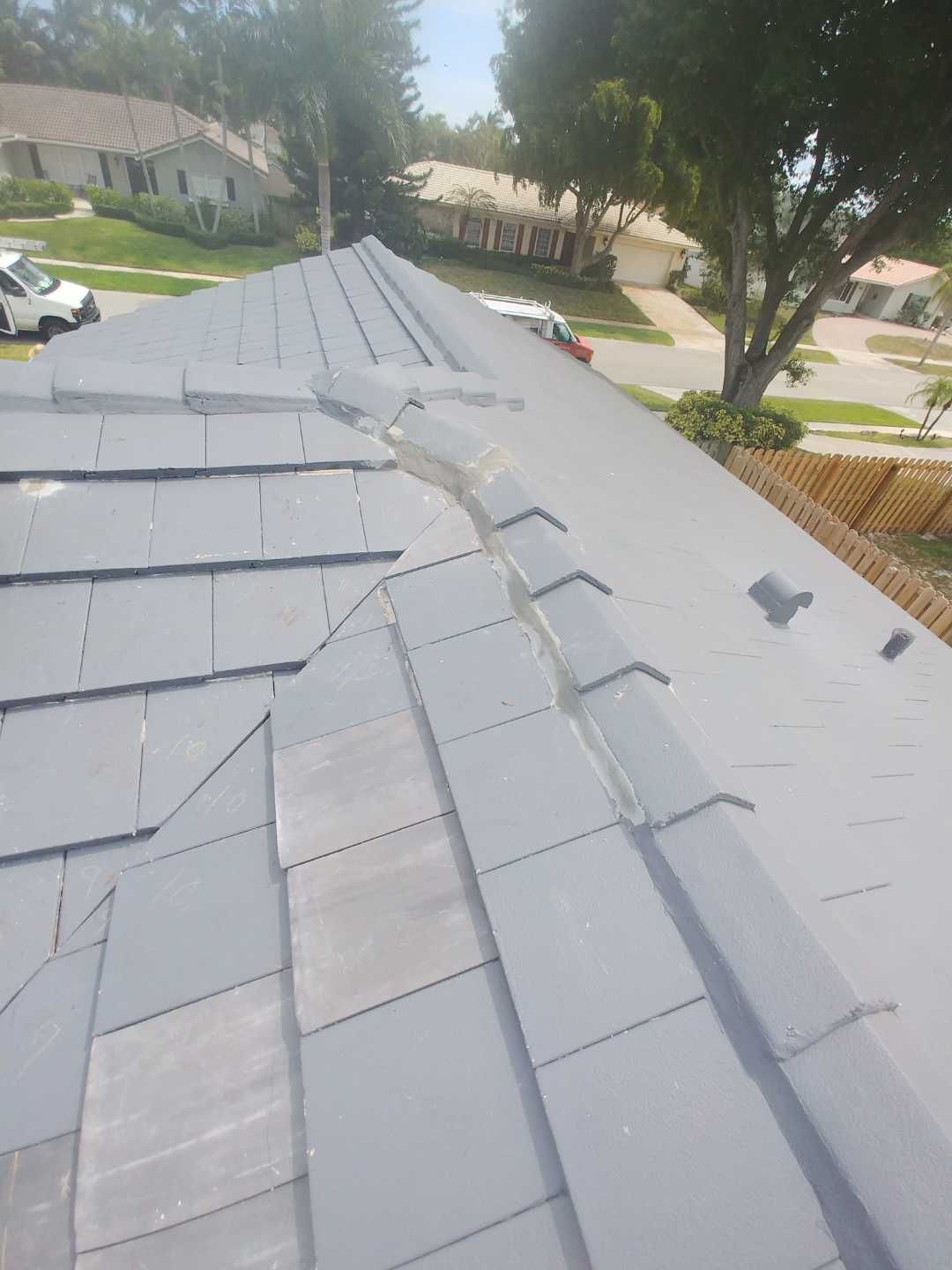 Concrete Tile Roof Repair using Concrete Roof Tile by Aastro Roofing