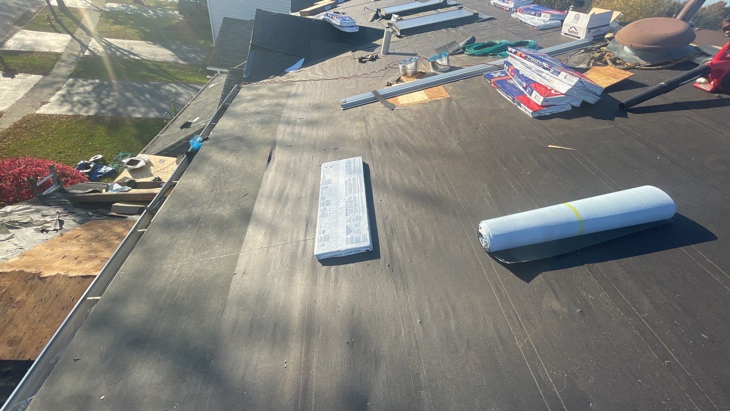 Multi-family unit roof replacement. using GAF Timberline HDZ by Pro Home Services Inc