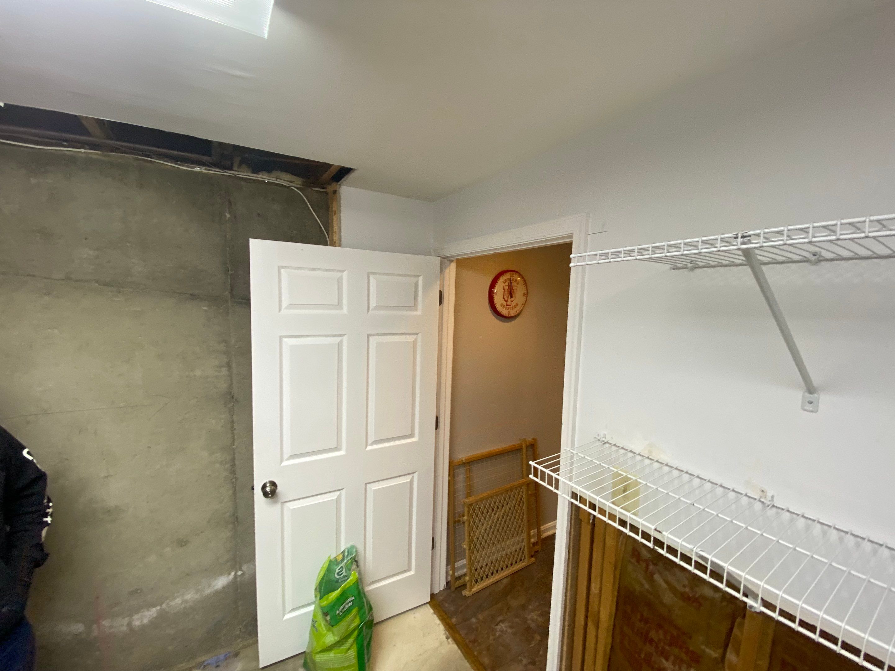 Laundry Room Redmodel using Lifeproof Luxury Vinyl Plank Flooring by The Smet Companies, LLC