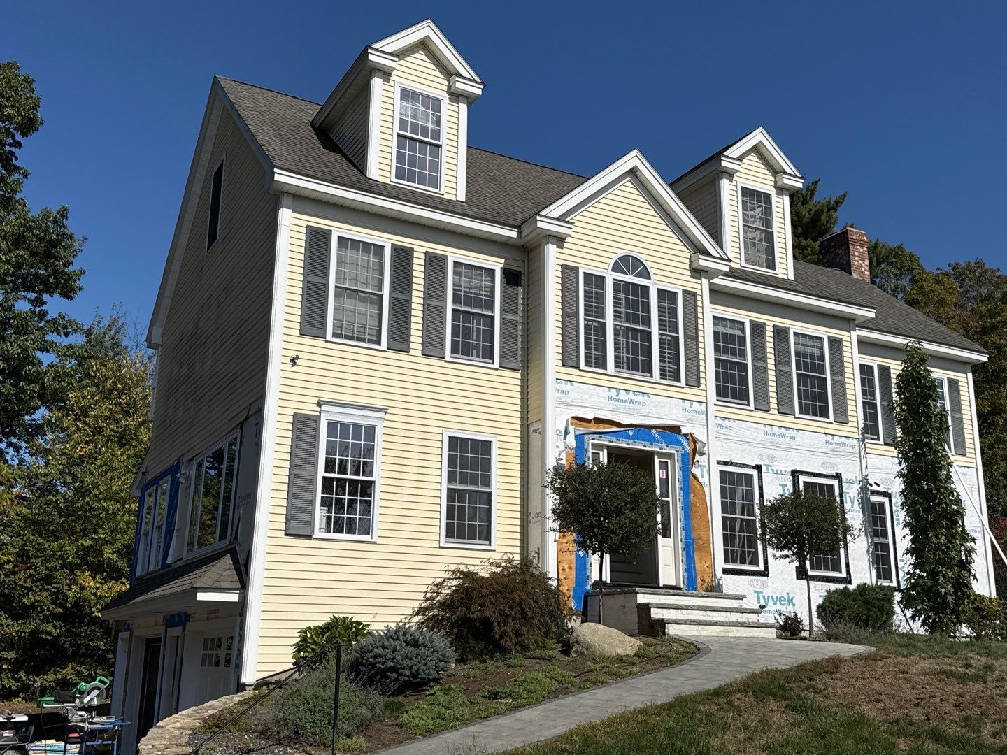 Complete Home Renovation with James Hardie® Clapboard & Shake Siding and Custom PVC Trim by Sensible Home Solutions