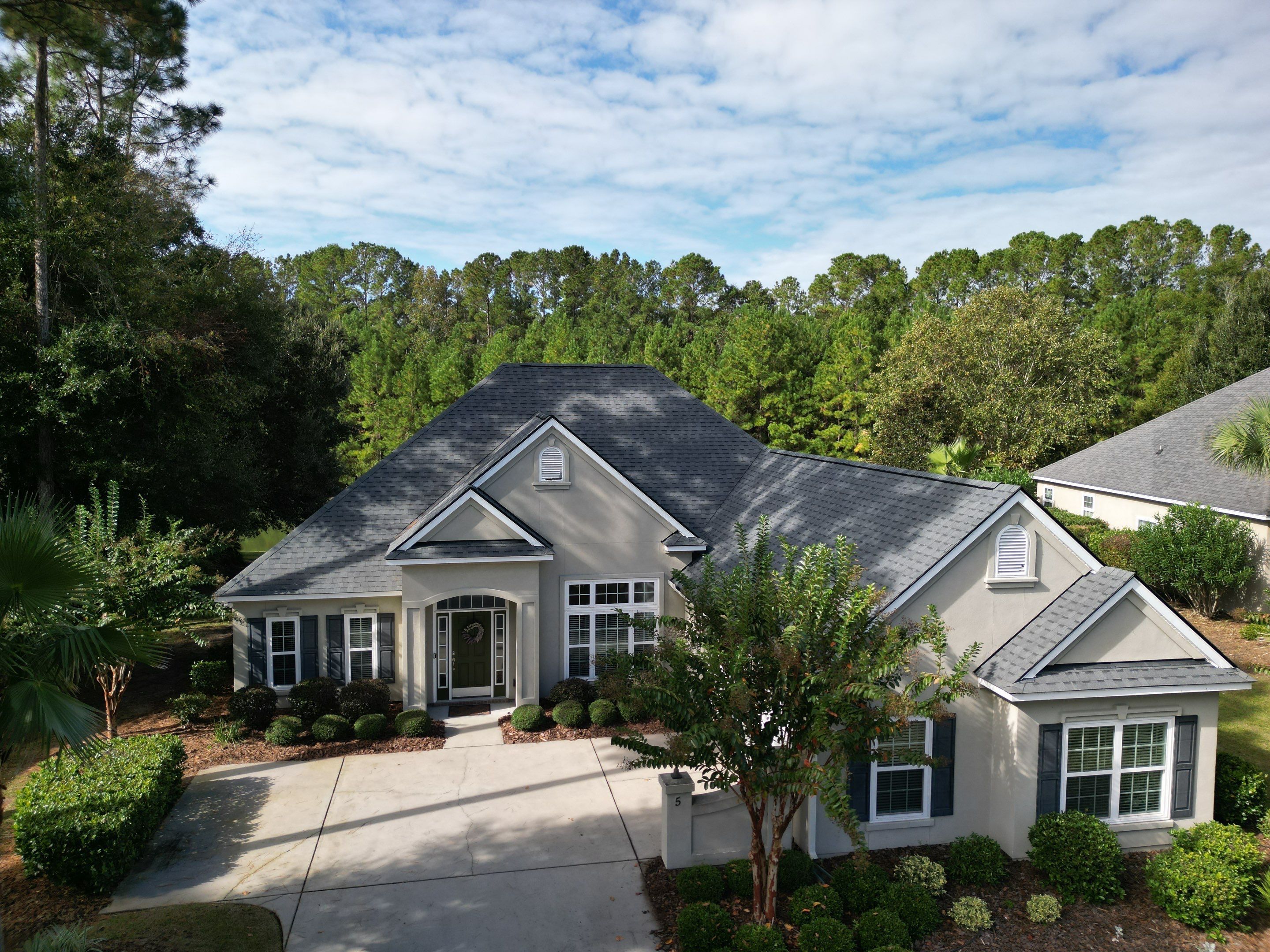 Residential Roofing Installation using Atlas Pinnacle Pristine Pewter by Talya Roofing