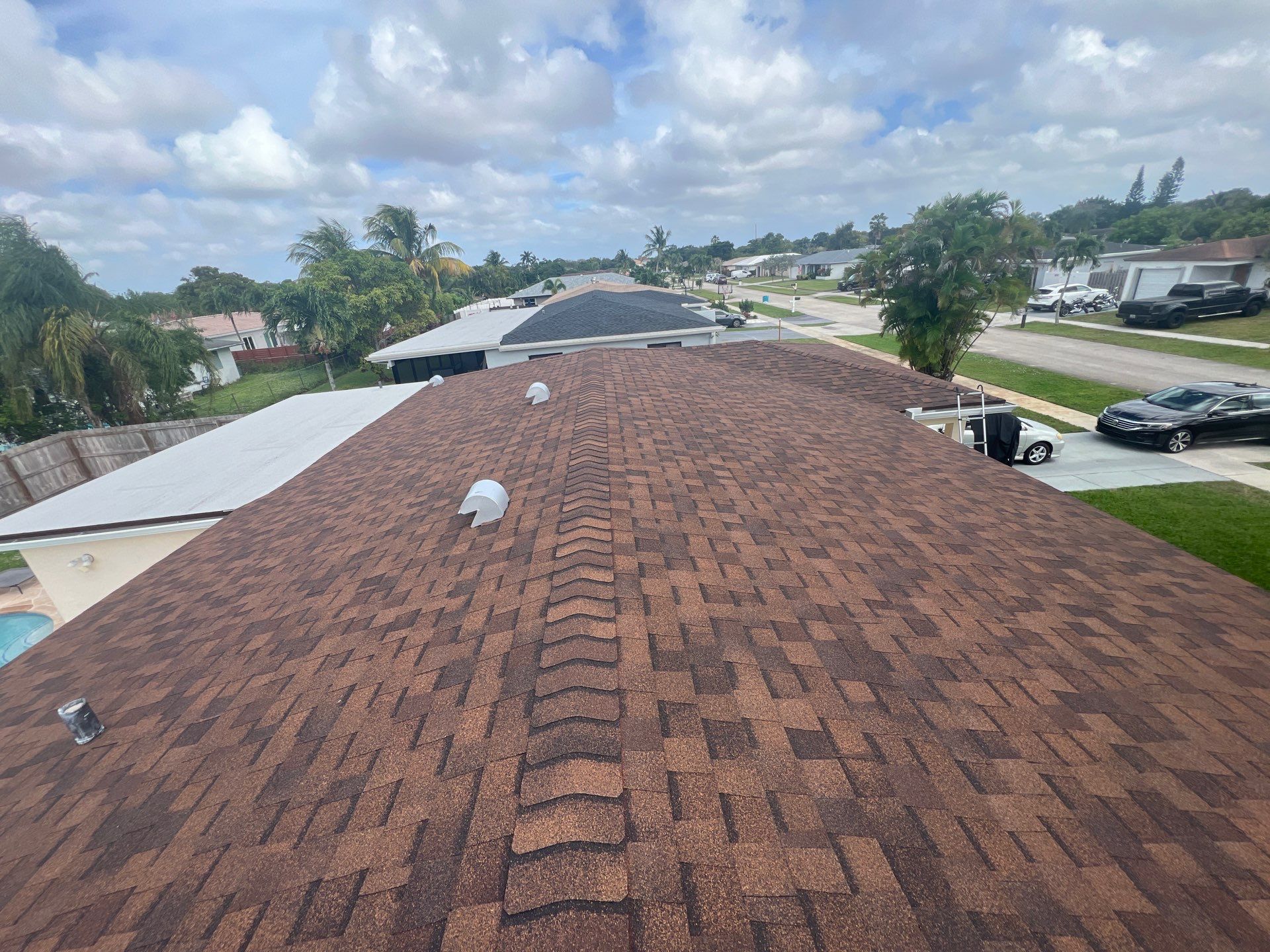 New Shingle Roof Installation in Boca Raton – Landmark® Shingles by CertainTeed by Aastro Roofing