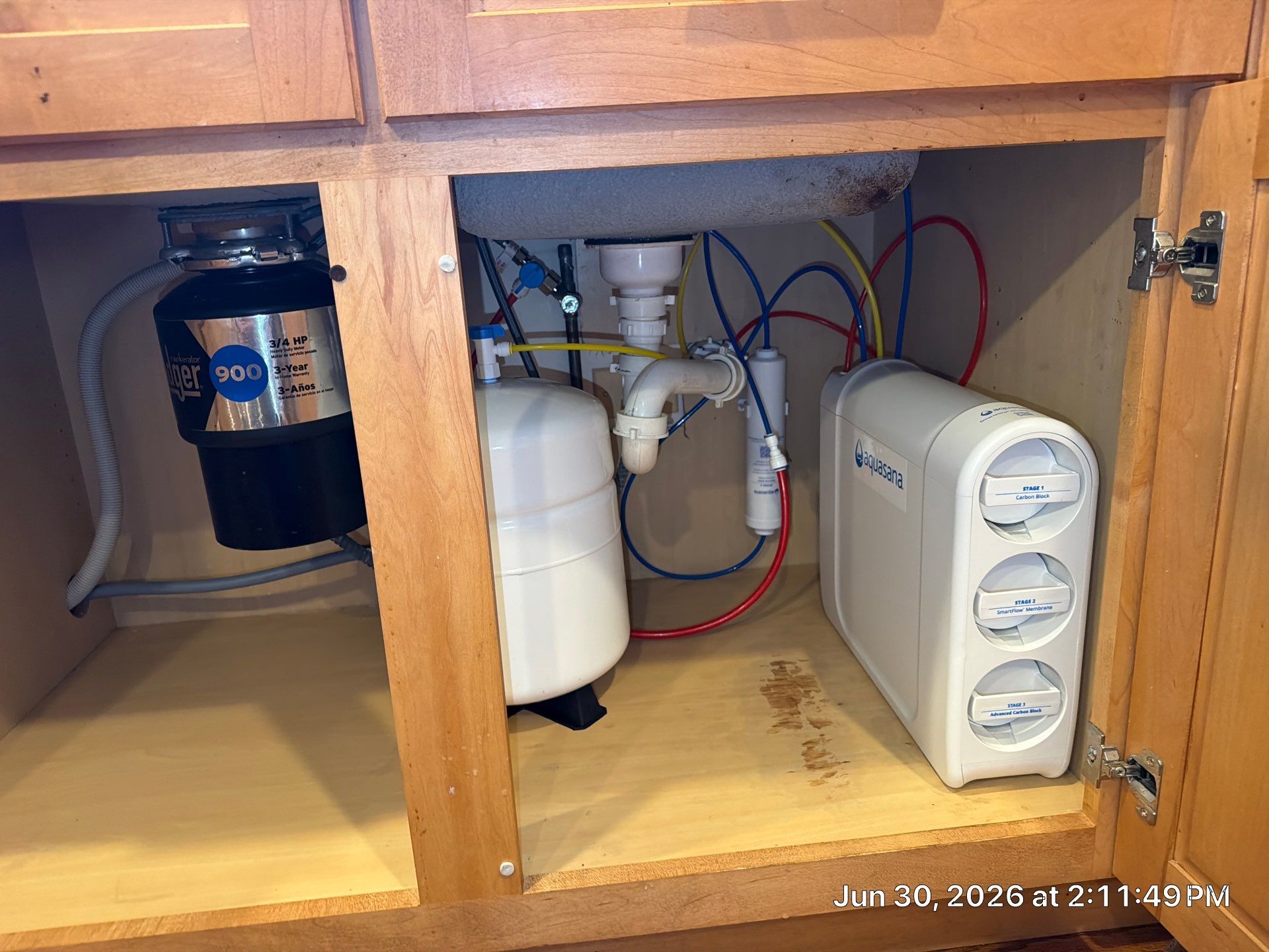 Under-Sink Reverse Osmosis System Installation & Kitchen Drain Clearing – Lake Villa, IL | GSHA Services, LTD by GSHA Services LTD