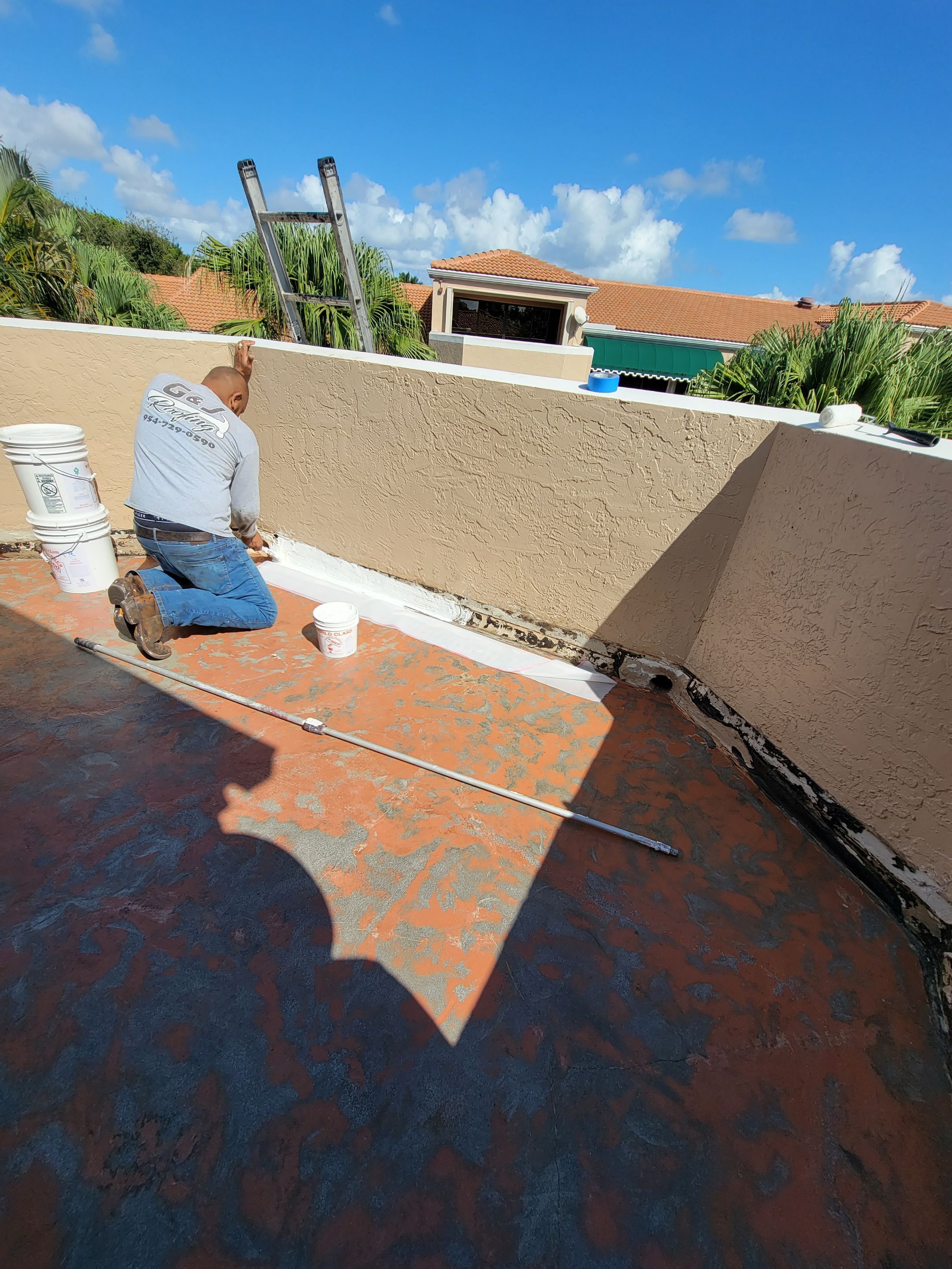 Villa Sonrisa Dr., Boca Raton, FL by G&J Roofing 