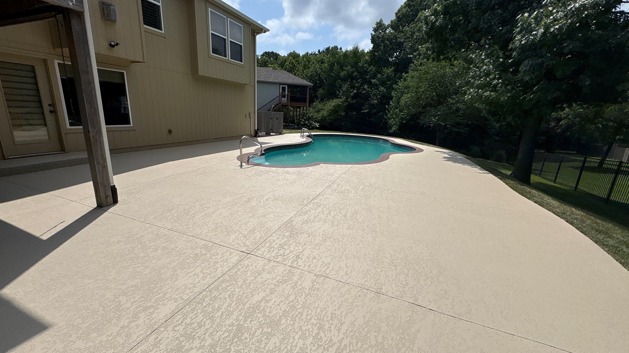 Pool Deck Refresh- Kansas City, MO by Big Red Decorative Concrete, LLC