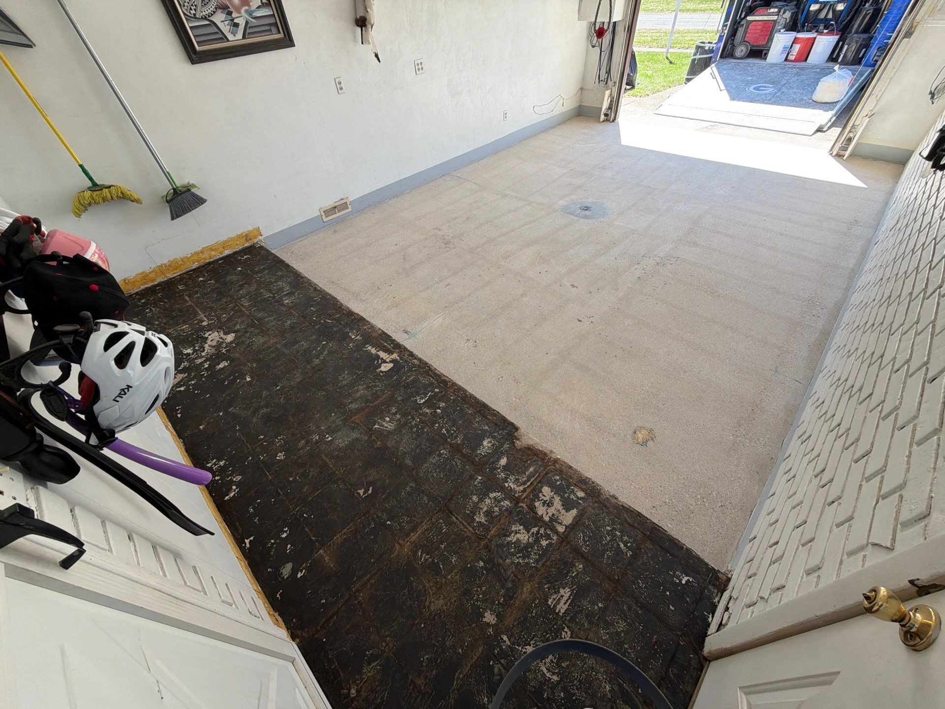Garage Epoxy Flake Floor Installation – Muskegon, MI by Gordon Painting