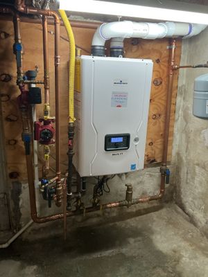 High Efficiency Boiler Install in Woodstock