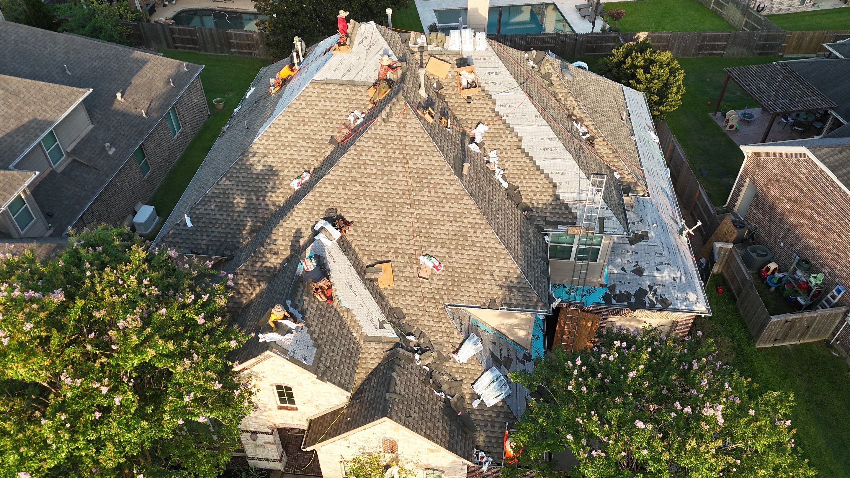 Roof Replacement with GAF Timberline UHDZ Shingles in Humble, TX by Onit Roofing LLC