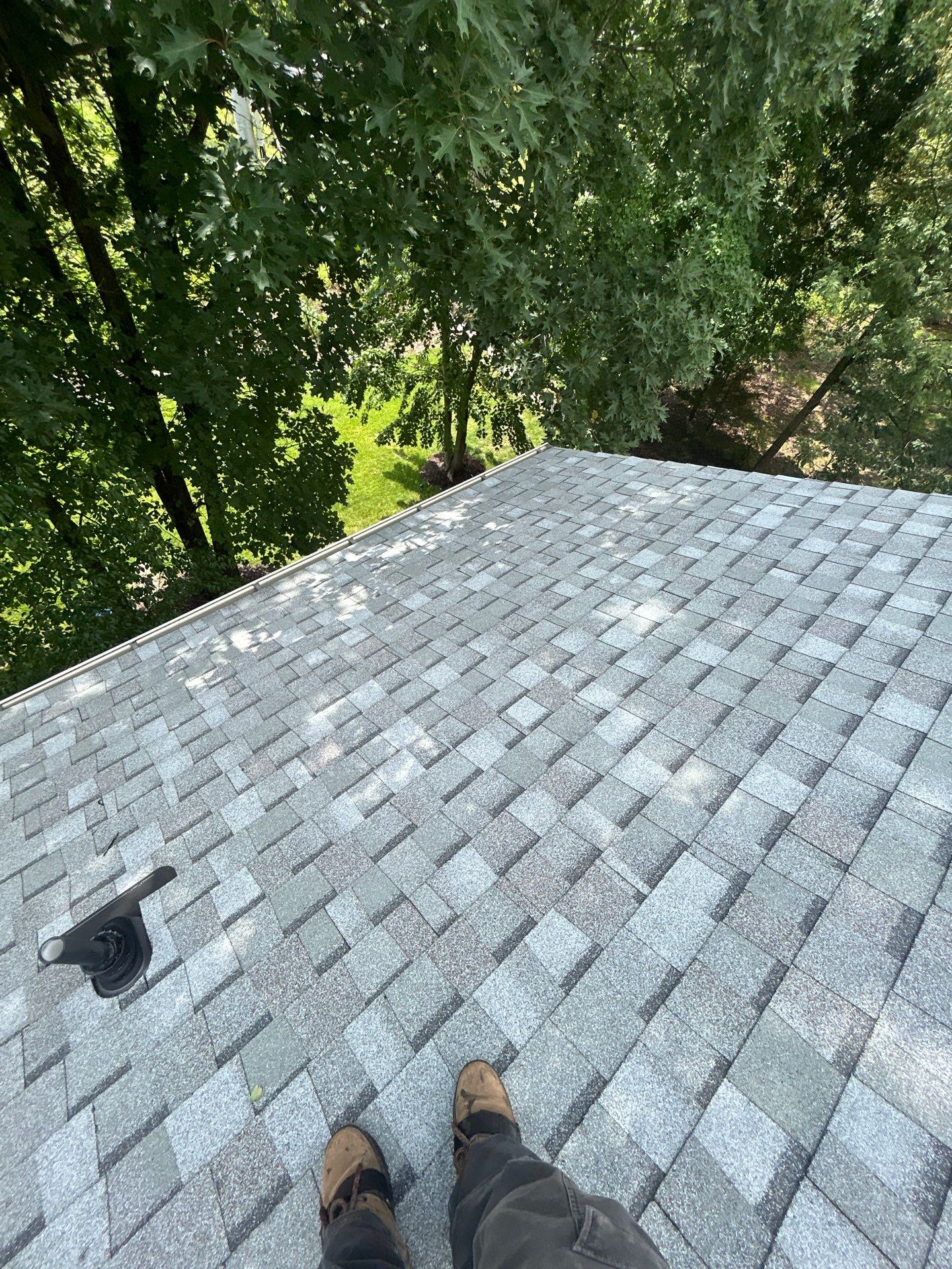 Burke: Residential Roof Replacement with CertainTeed Landmark PRO in Max Def Cobblestone Gray by RM Banning, Inc.