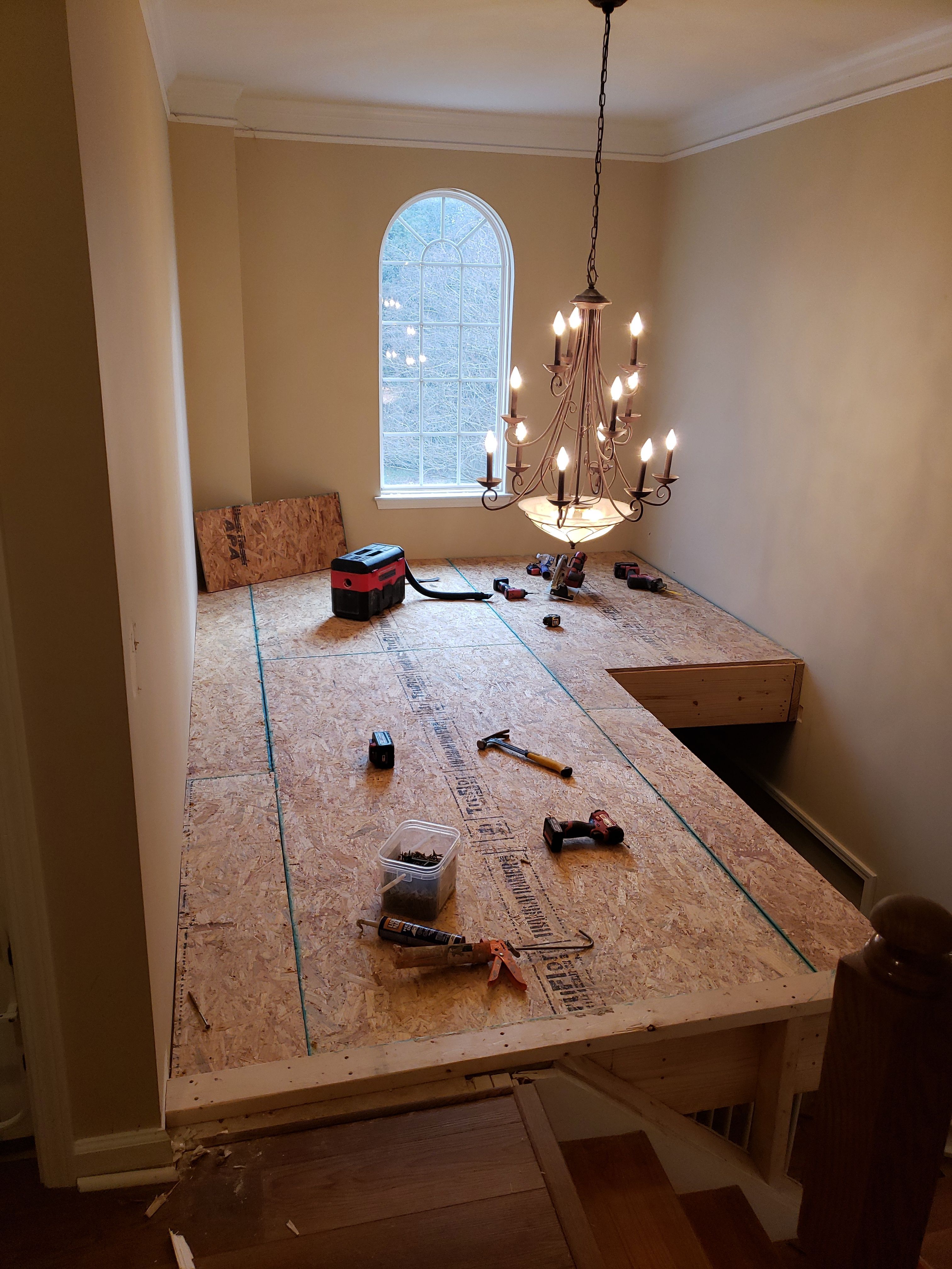 Custom Master Closet & Floor Addition by A Step Above Handy LLC