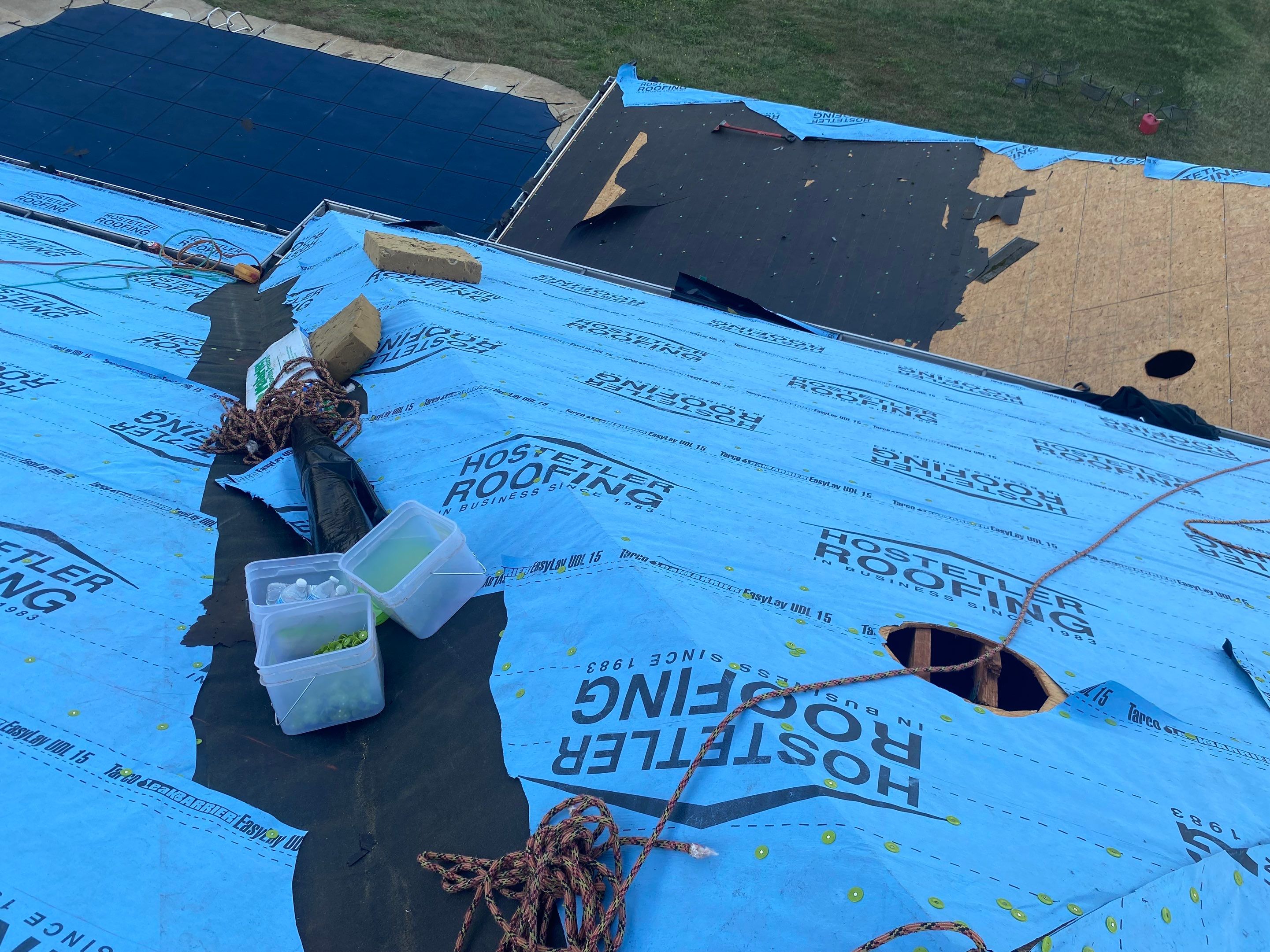 Residential Roofing Repair using Malarkey Vista by Hostetler Roofing