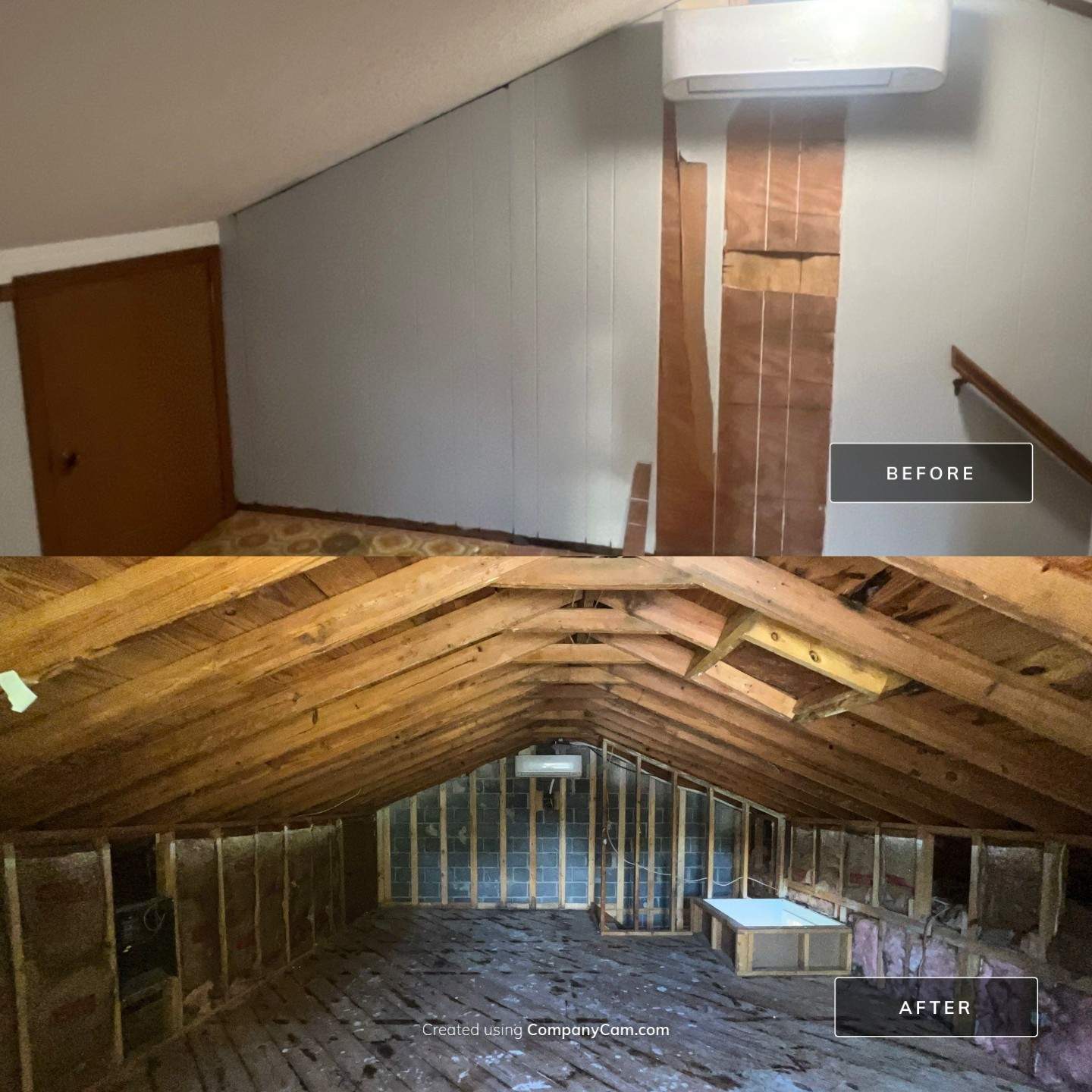 Residential Abatement plus Mold Remediation by EAS Environmental, LLC.