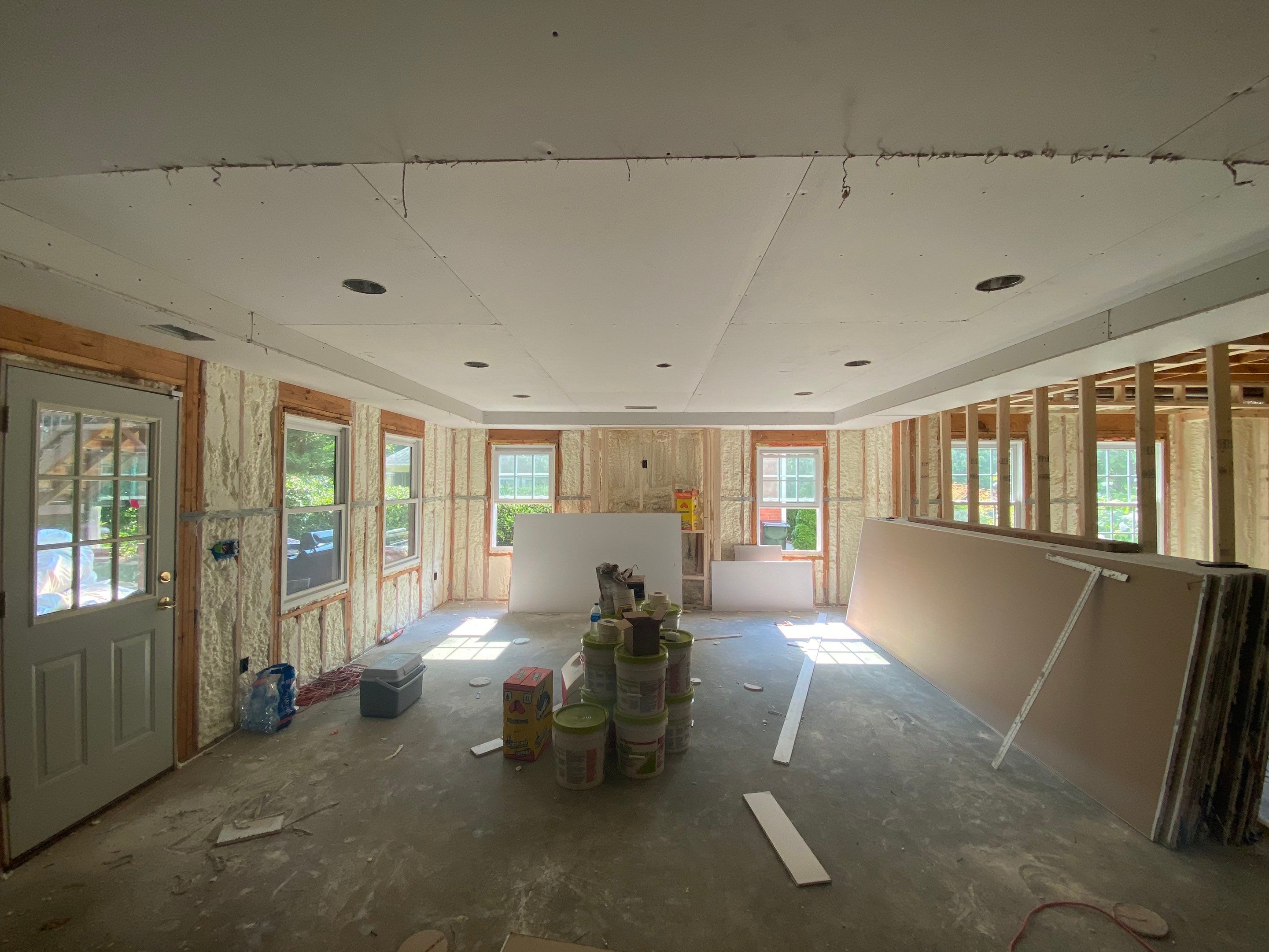 Marietta Basement Remodeling Featuring Custom Wet Bar and Marble Shower by Swift Home Renovations