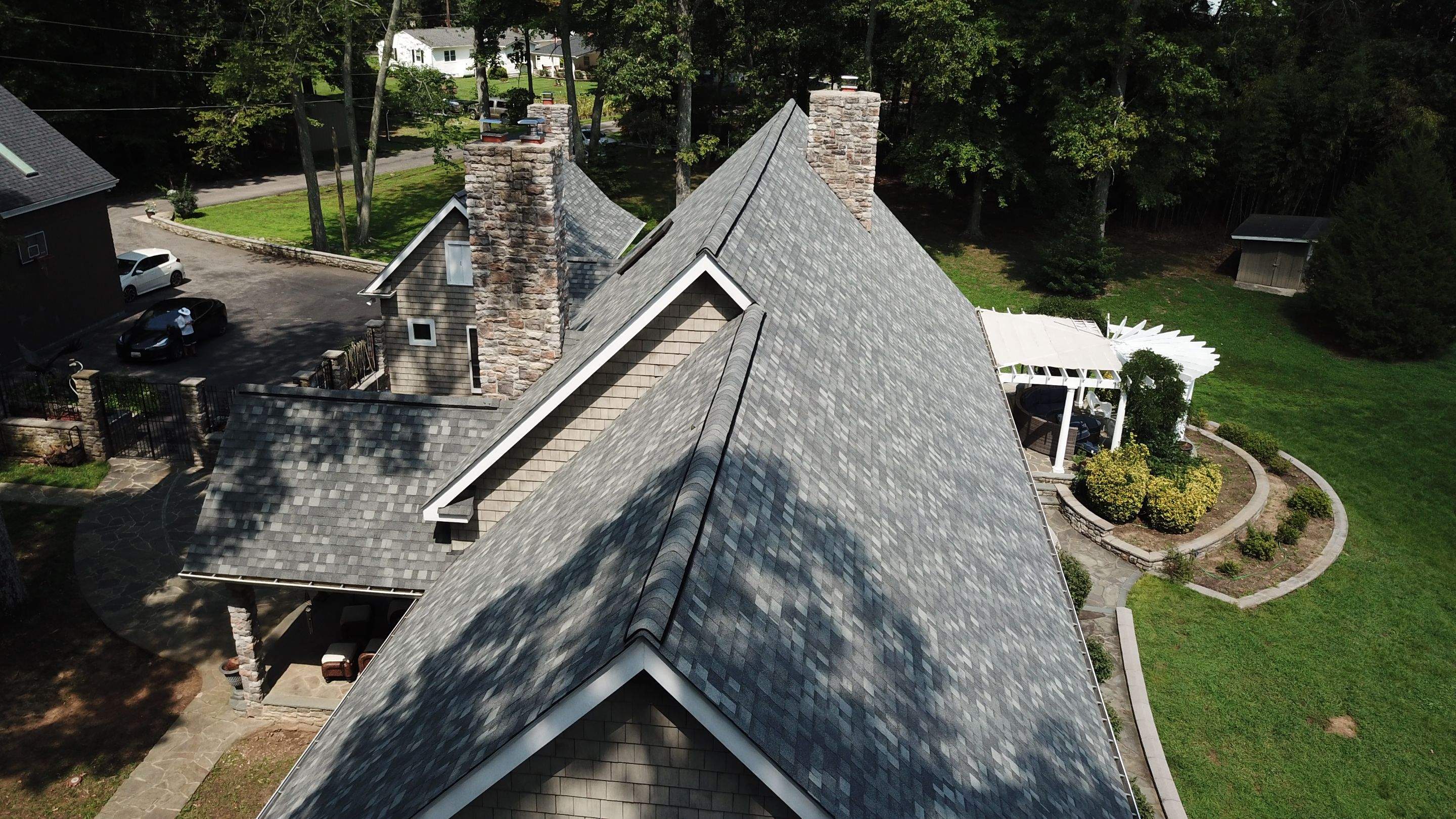 Roof Replacement using IKO Dynasty by American Home Contractors