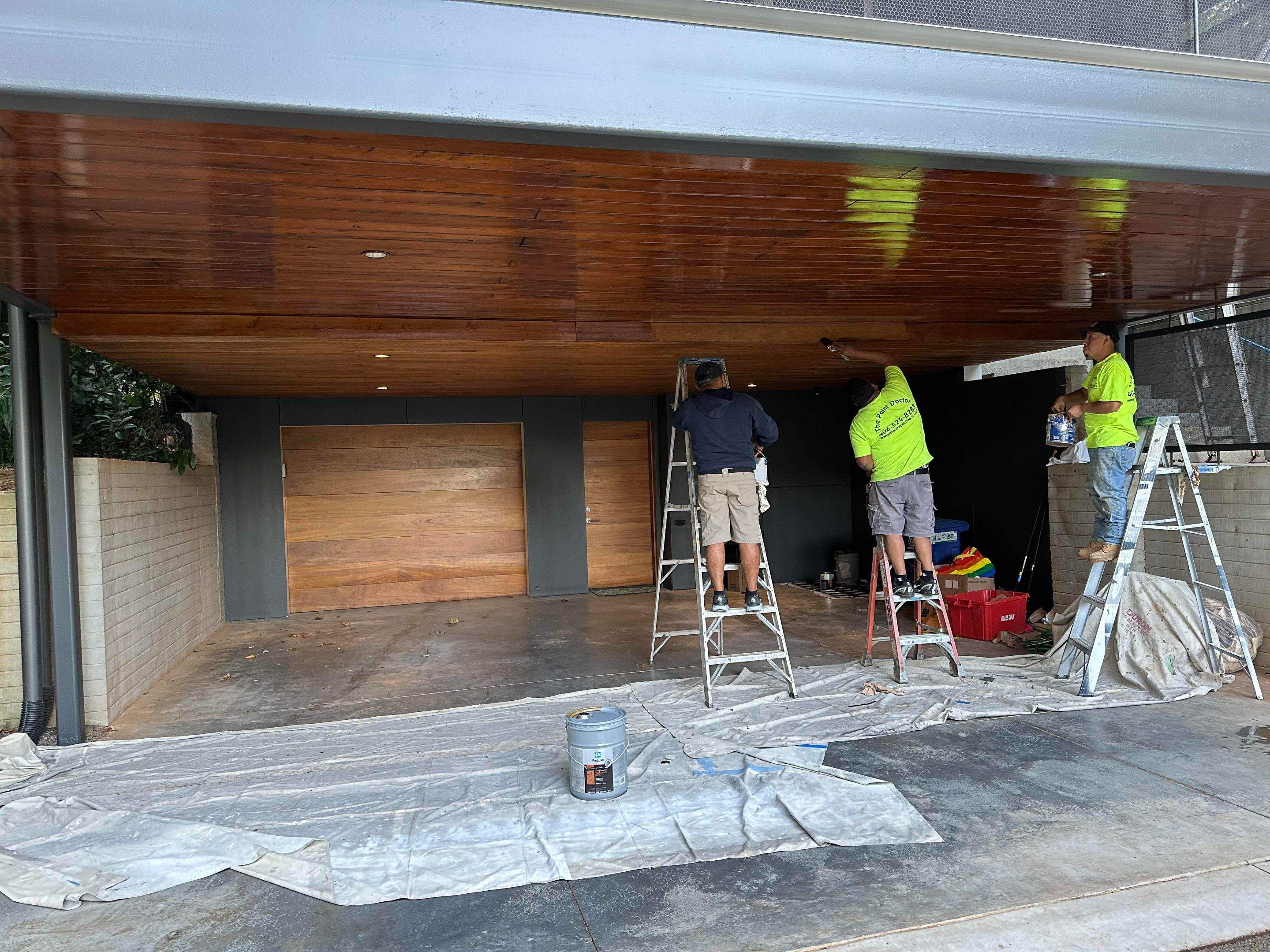 Exterior Painting, Porch Ceiling Staining & Interior Touch‑Ups by Atlanta's Paint Doctor