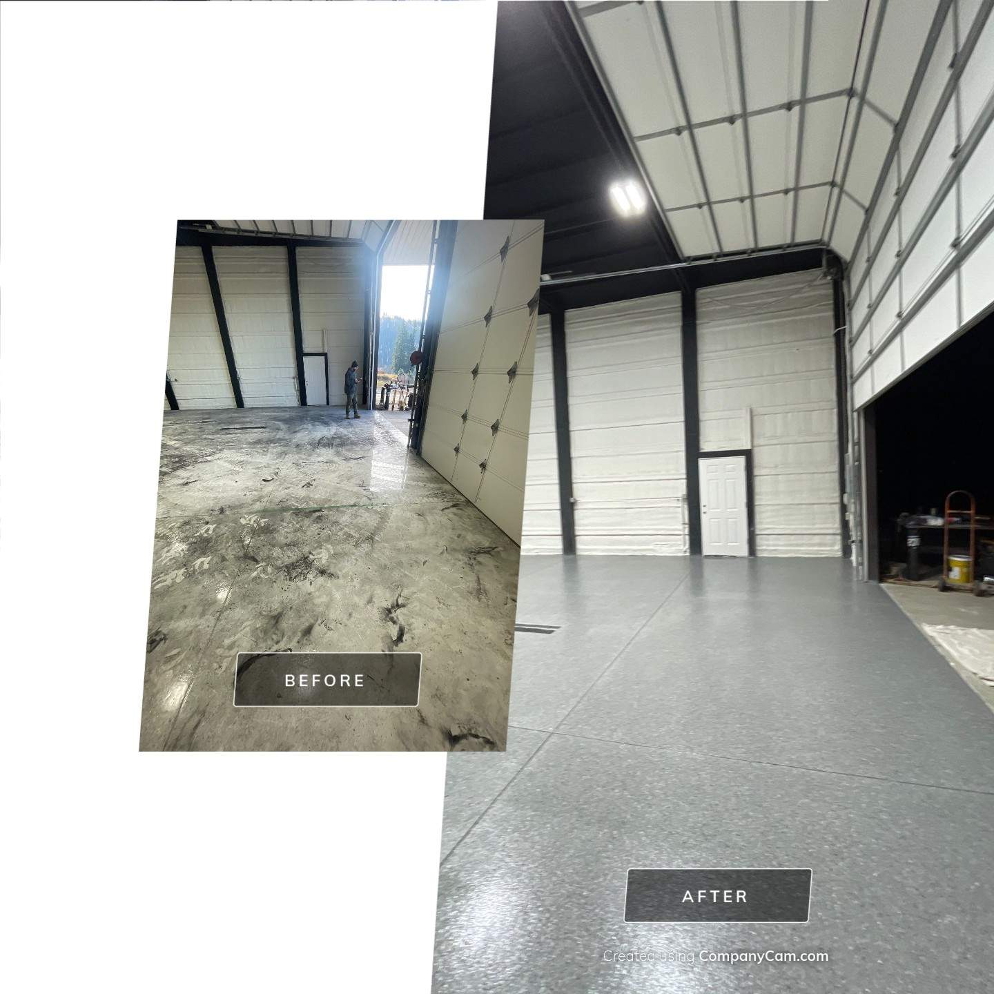 Shop Transformation using Slate Hybrid by Croc Coatings, LLC